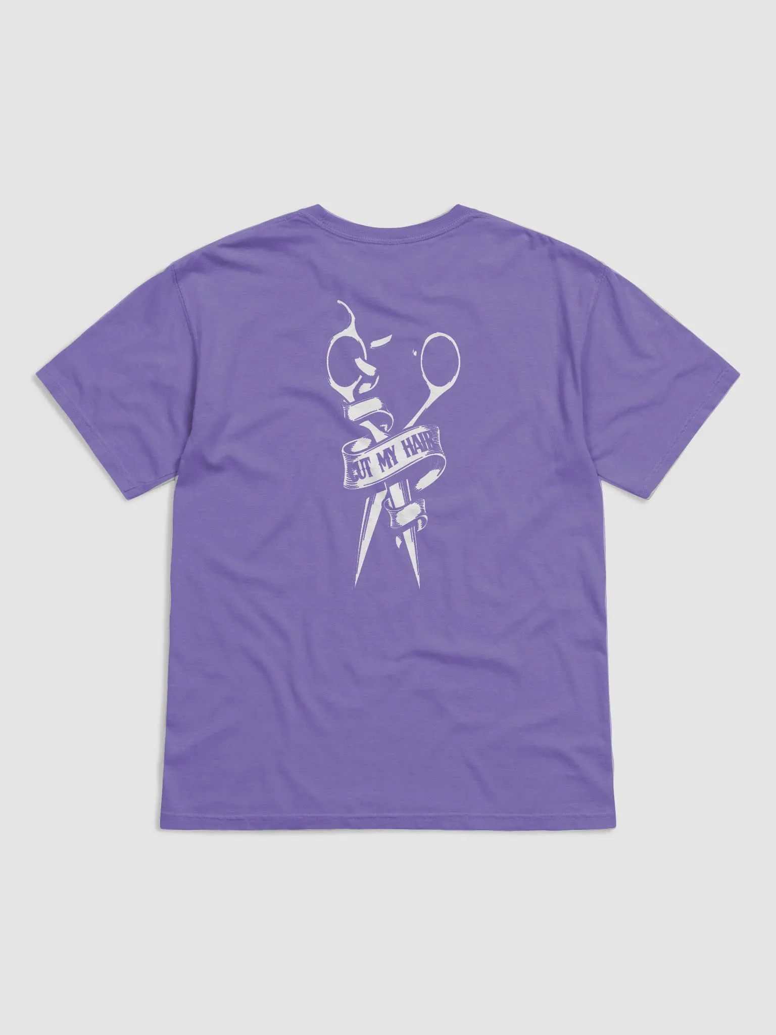 邦楽 My Hair is Bad one cut cf toki-messe cut my hair 'barber' t-shirt | MICO