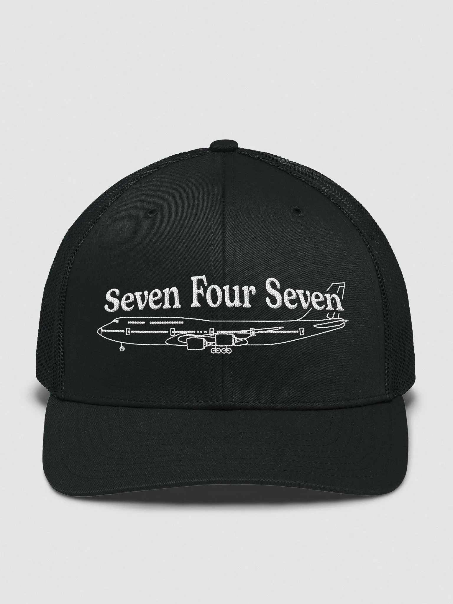 Seven Four Seven Trucker Hat | The Aviation Central