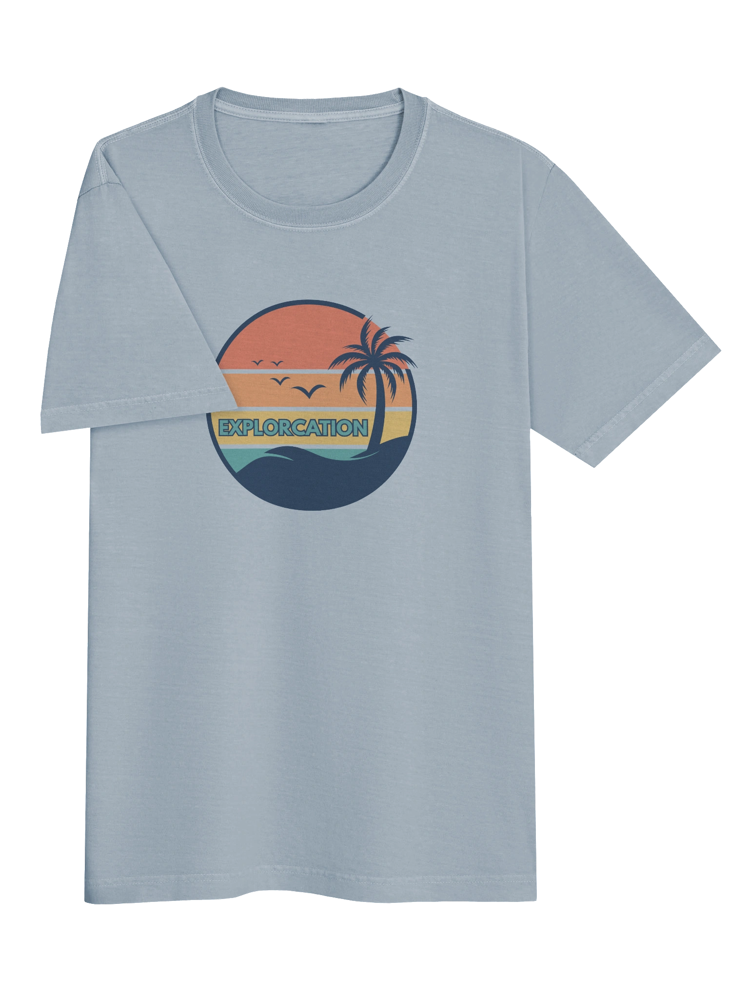 Retro Sunset Oversized T-Shirt | Explorcation