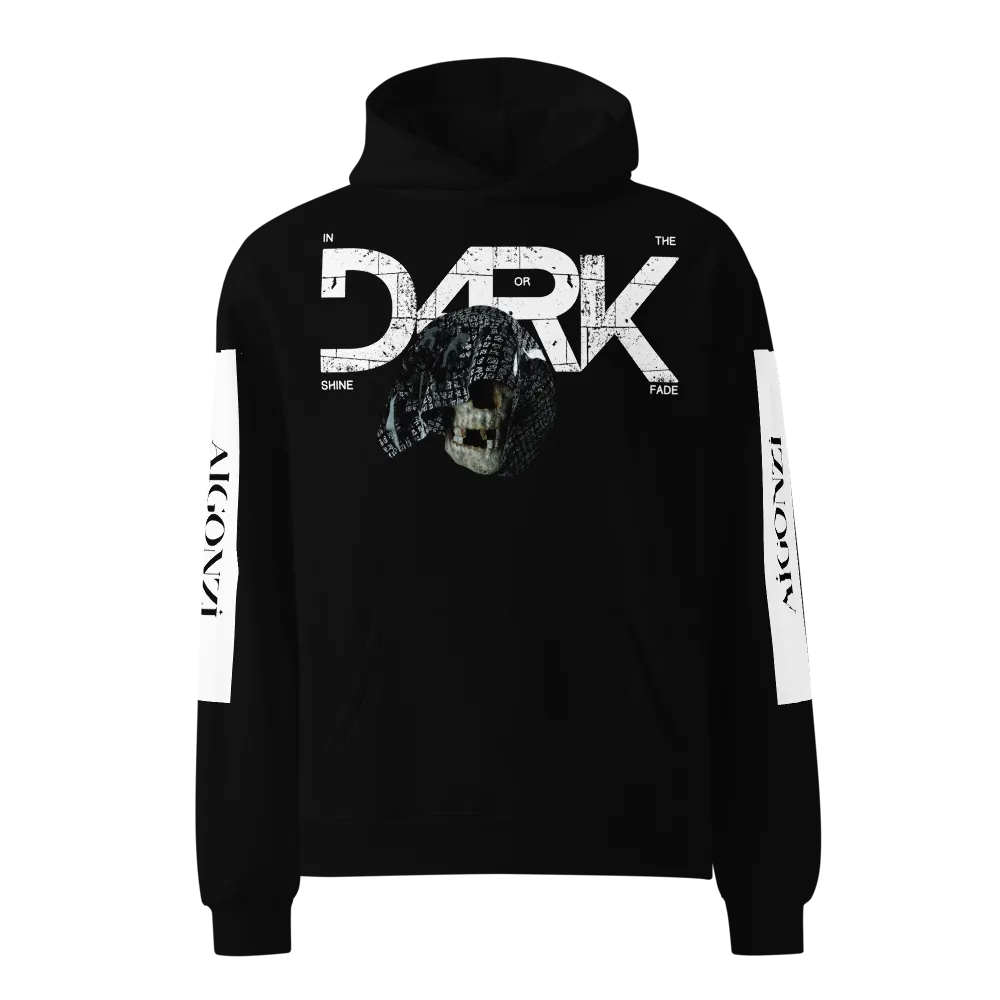Dark AIGONZI Oversized Hoodie