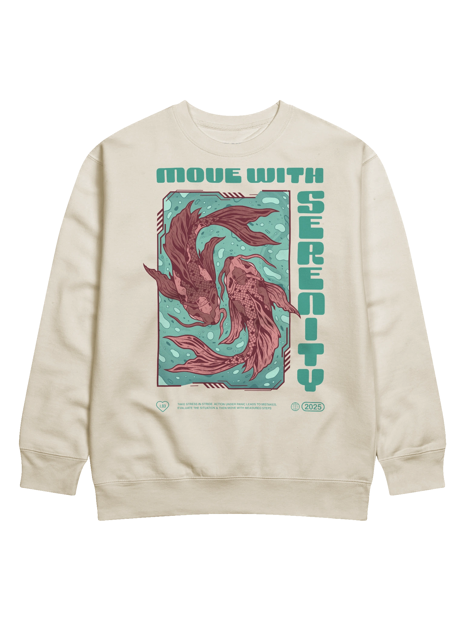 Move With Serenity - BB28 Crewneck | Beautiful Bastard
