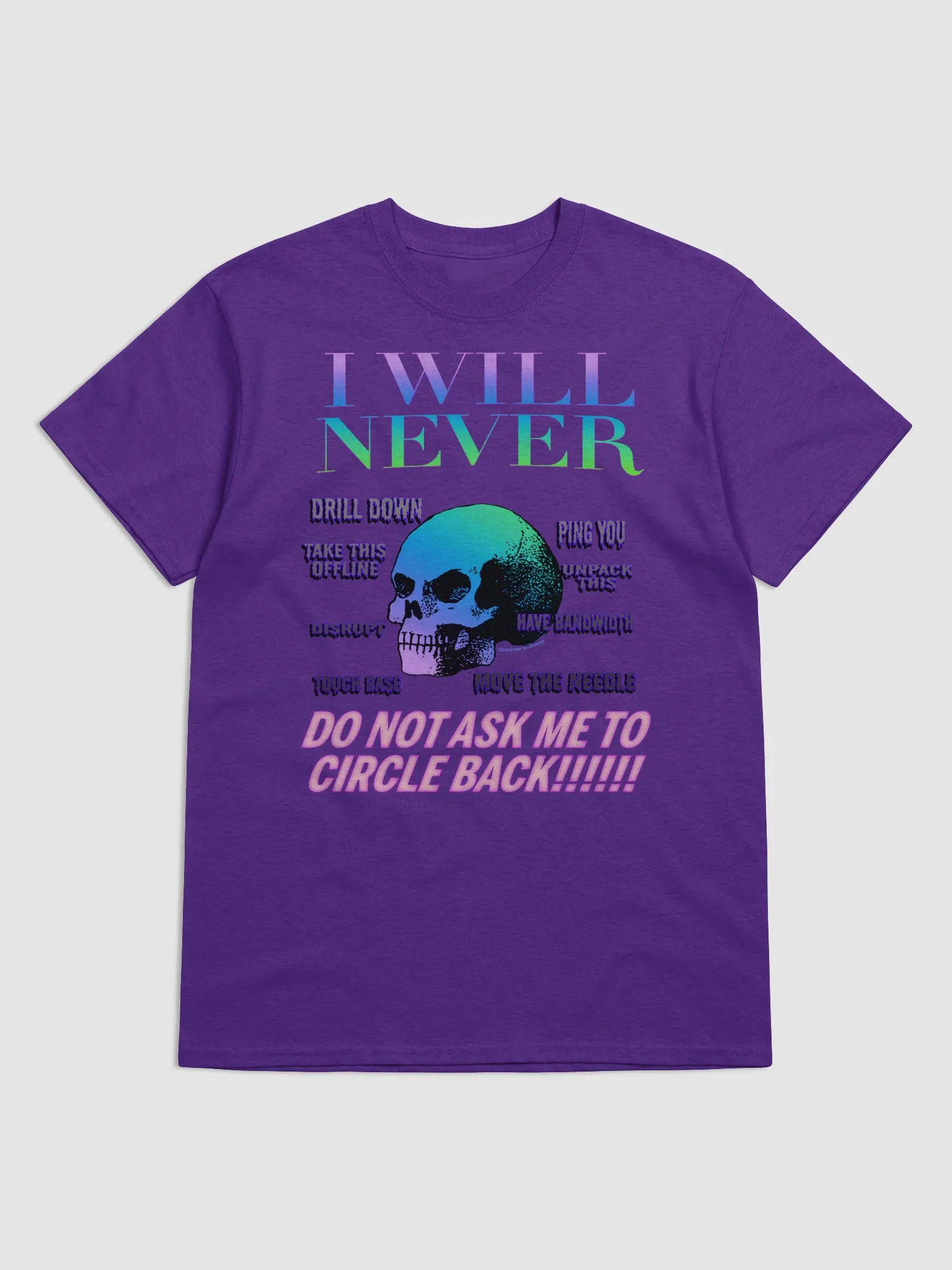 INSCRIRE／BACK CIRCLE TEE／2025SS CIRCLE BACK | da share z0ne