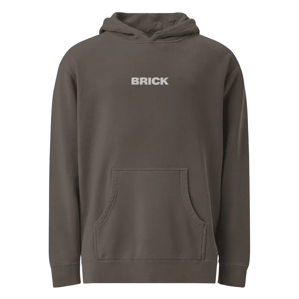 BRICK Embroidered Hoodie | BRICK Fitness Club