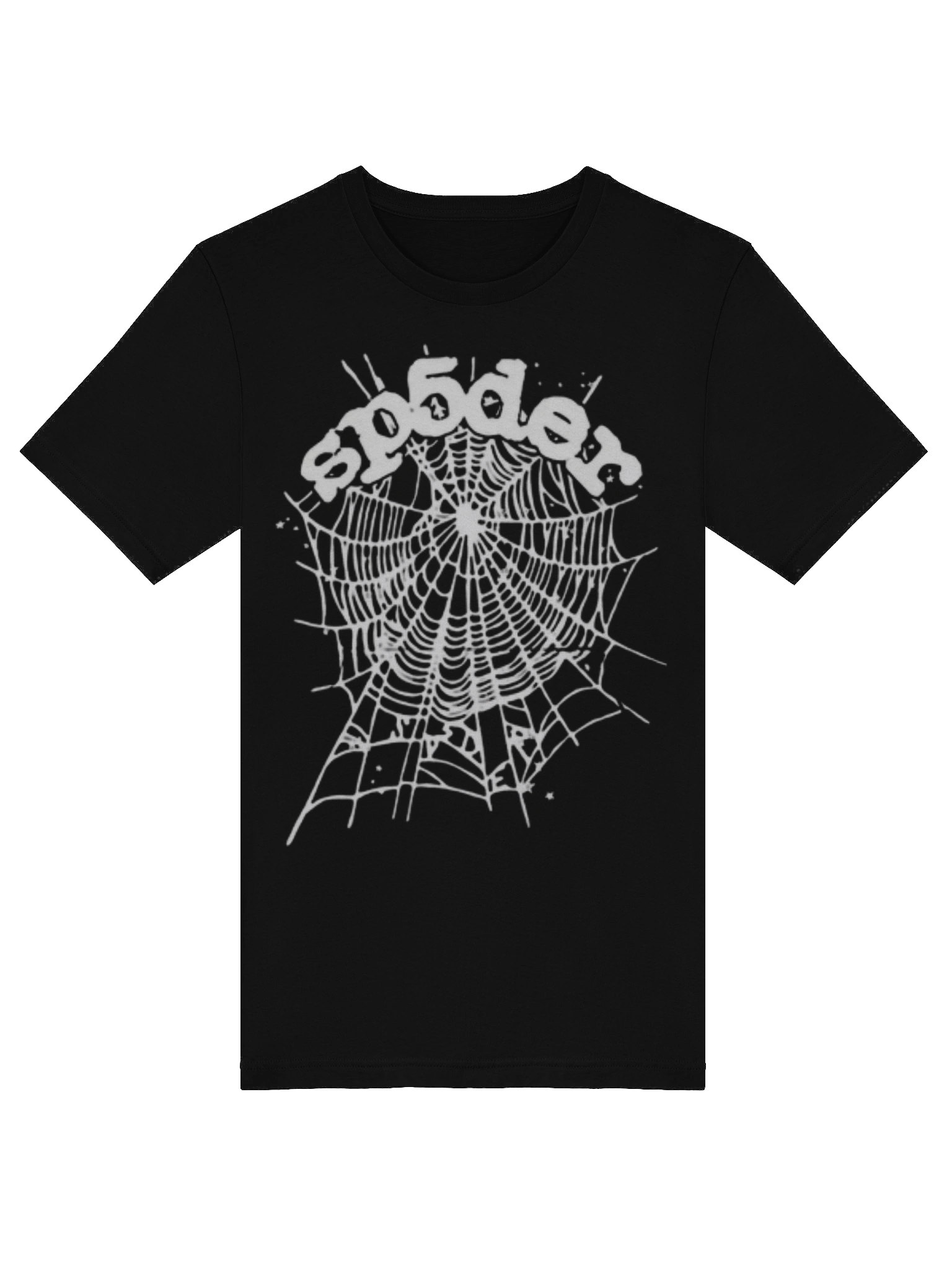 Sp5der スパイダー Tシャツ　Sブラック Thug Black Sp5der T-Shirt | Spider Hoodie 555 | SP5DER Store