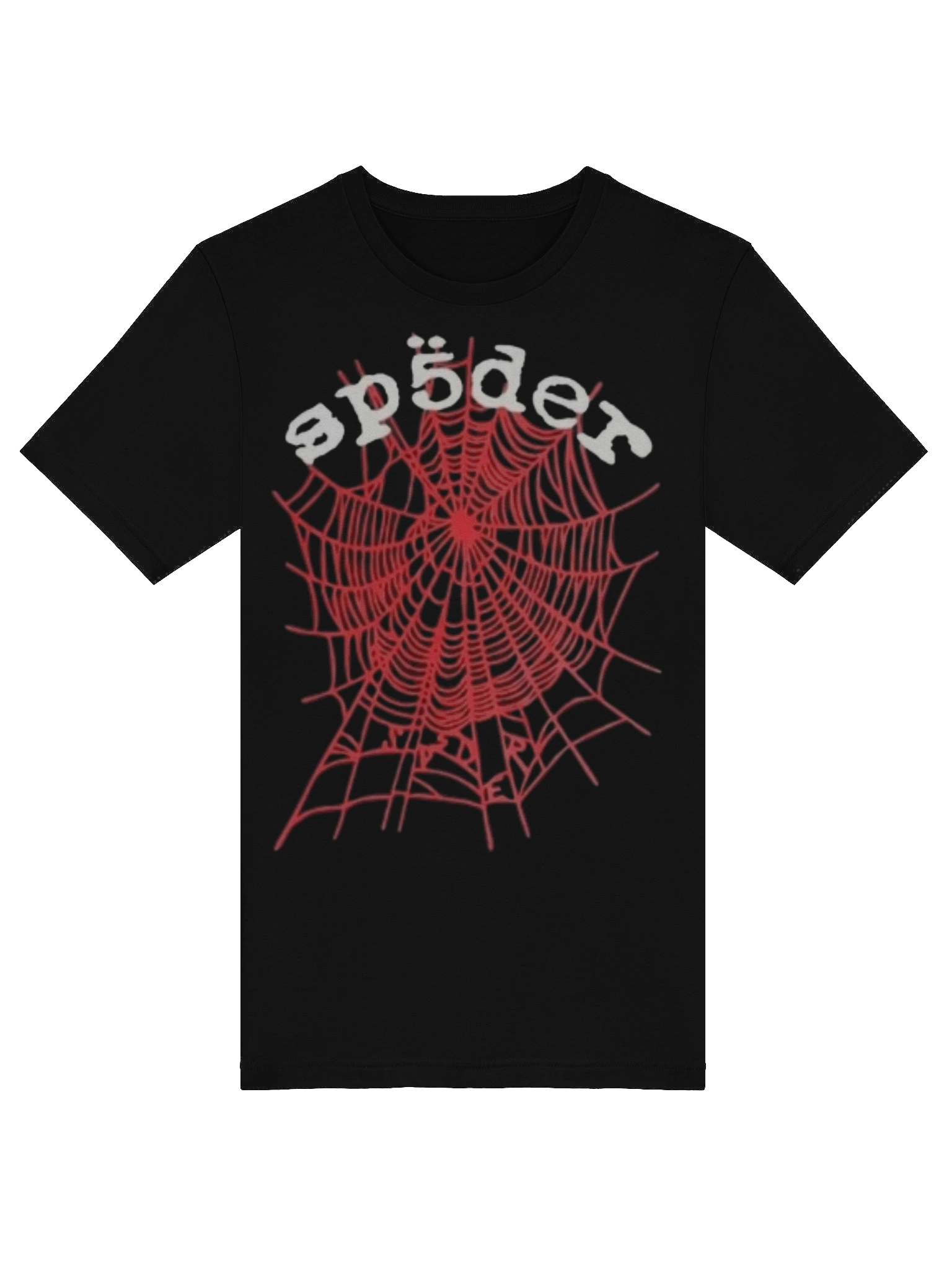 Sp5der スパイダー Tシャツ　Sブラック Thug Black Sp5der T-Shirt | Spider Hoodie 555 | SP5DER Store