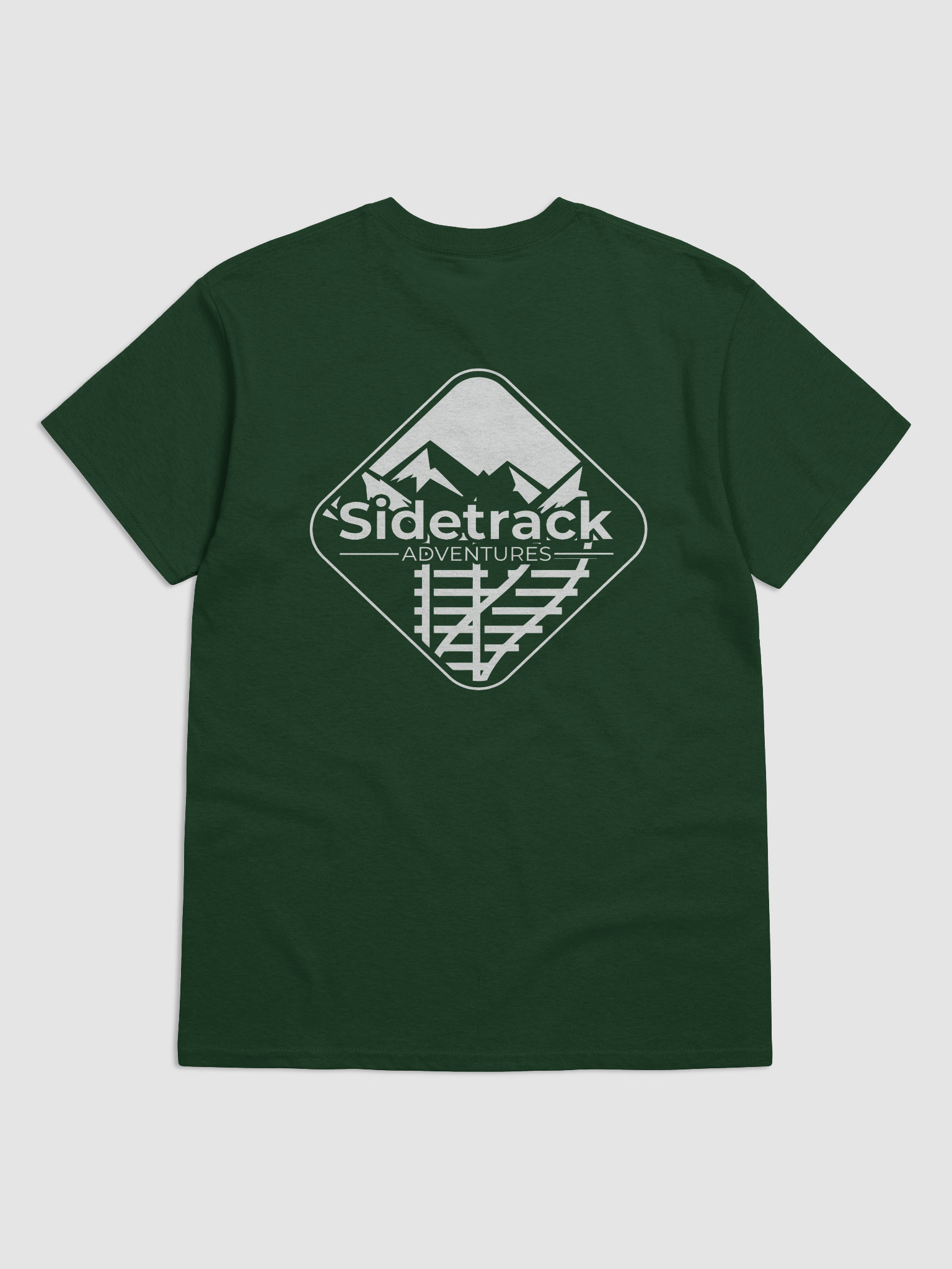 Sidetrack Adventures Logo Shirt Black & White | Sidetrack Adventures