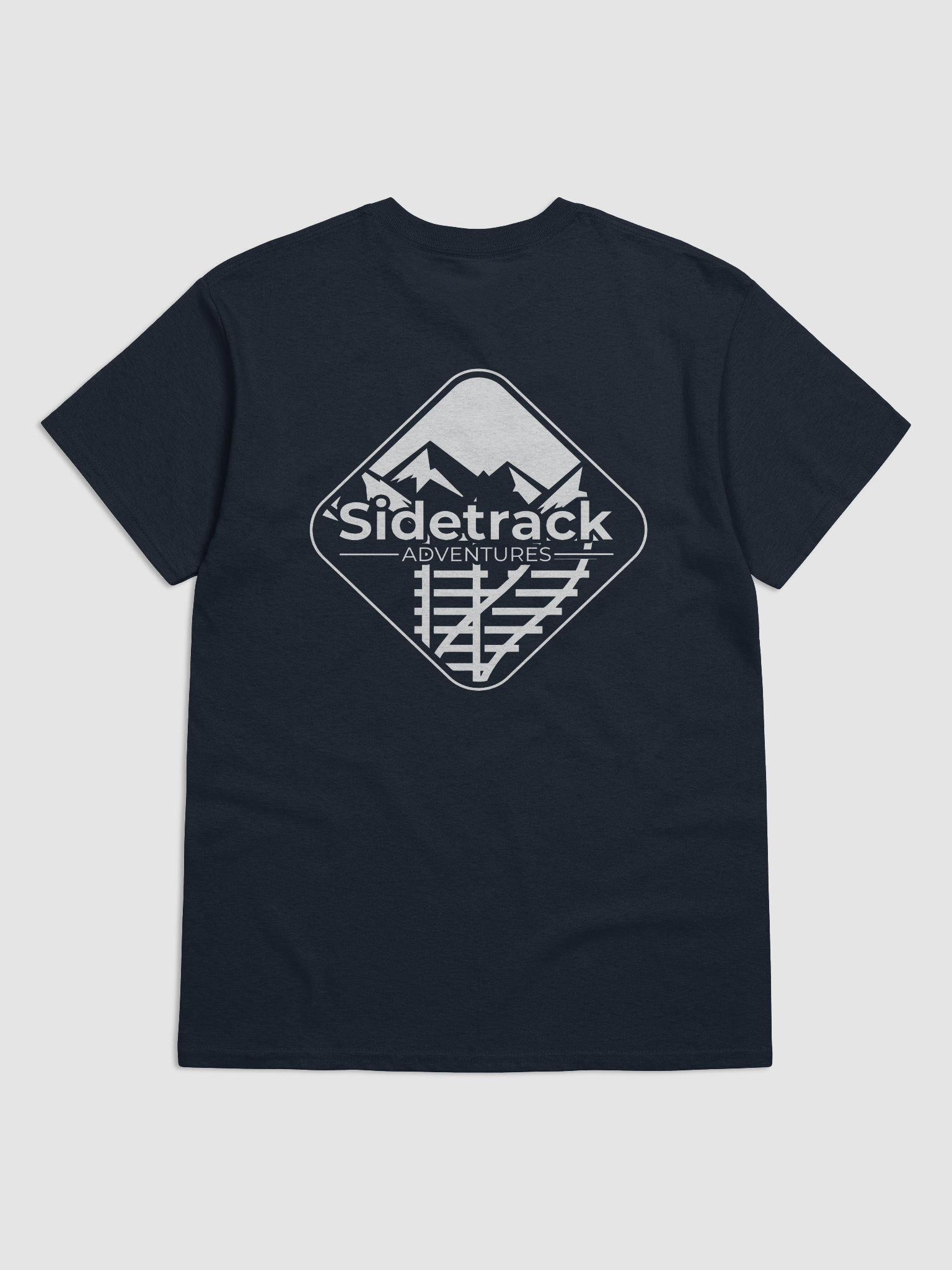 Sidetrack Adventures Logo Shirt Black & White | Sidetrack Adventures