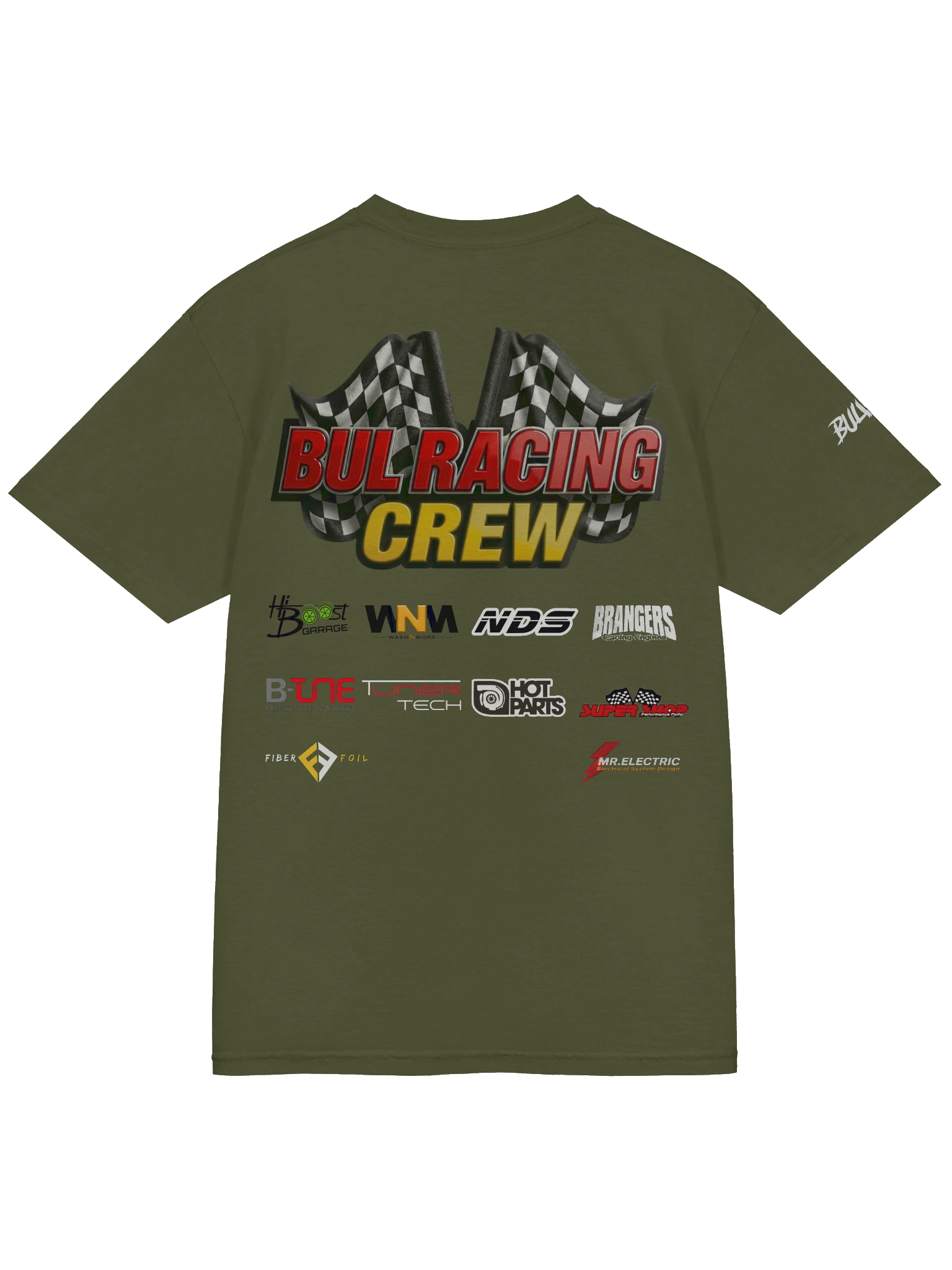 BULRACING CREW-Dyed Heavyweight T-Shirt Team - 1c52664c-e29b-4e82-b561-f466a060ff7a