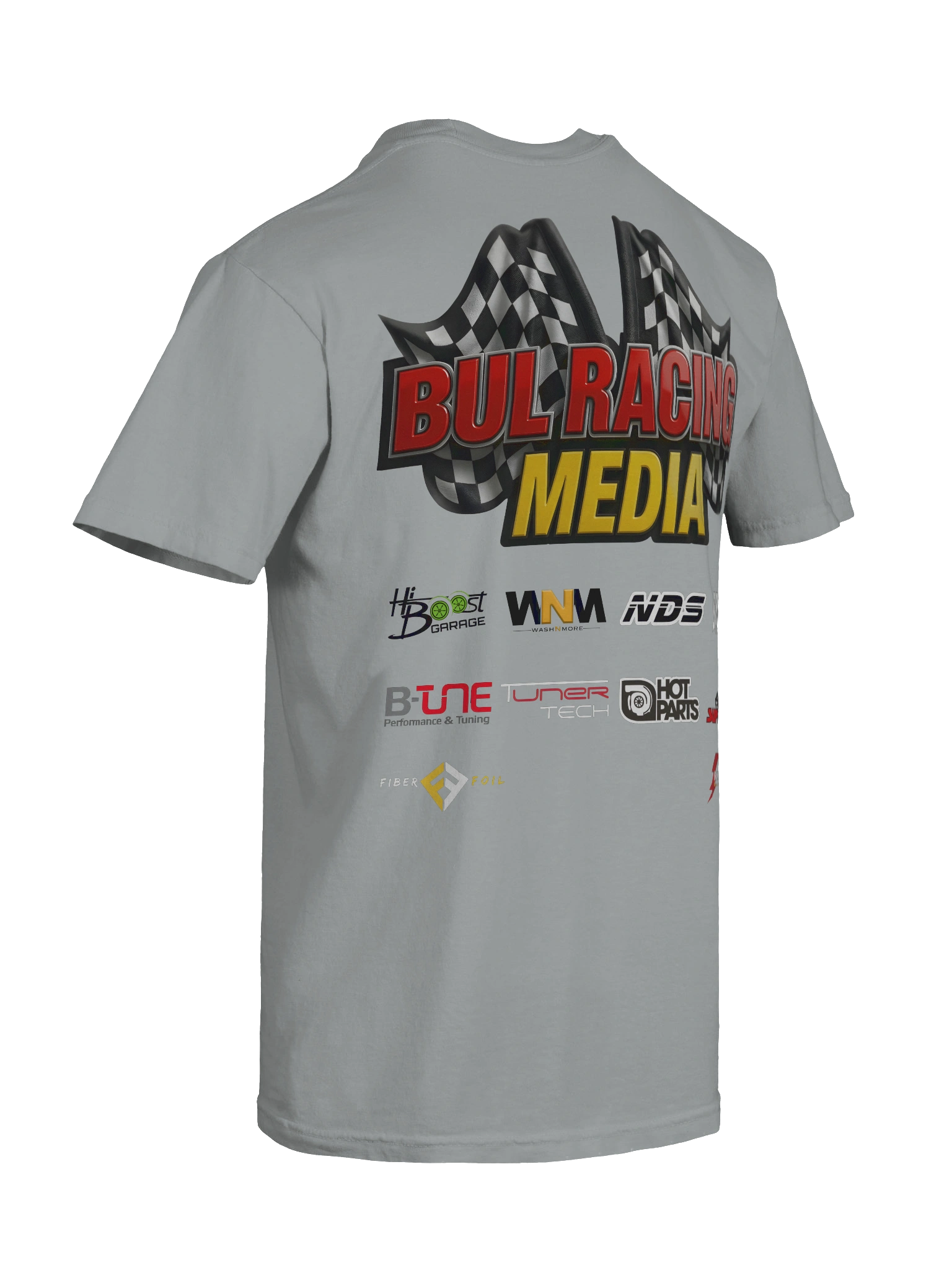BULRACING media -Dyed Heavyweight T-Shirt Team - 26a3fa35-eb6d-4e23-9fef-6c7b78bdefac