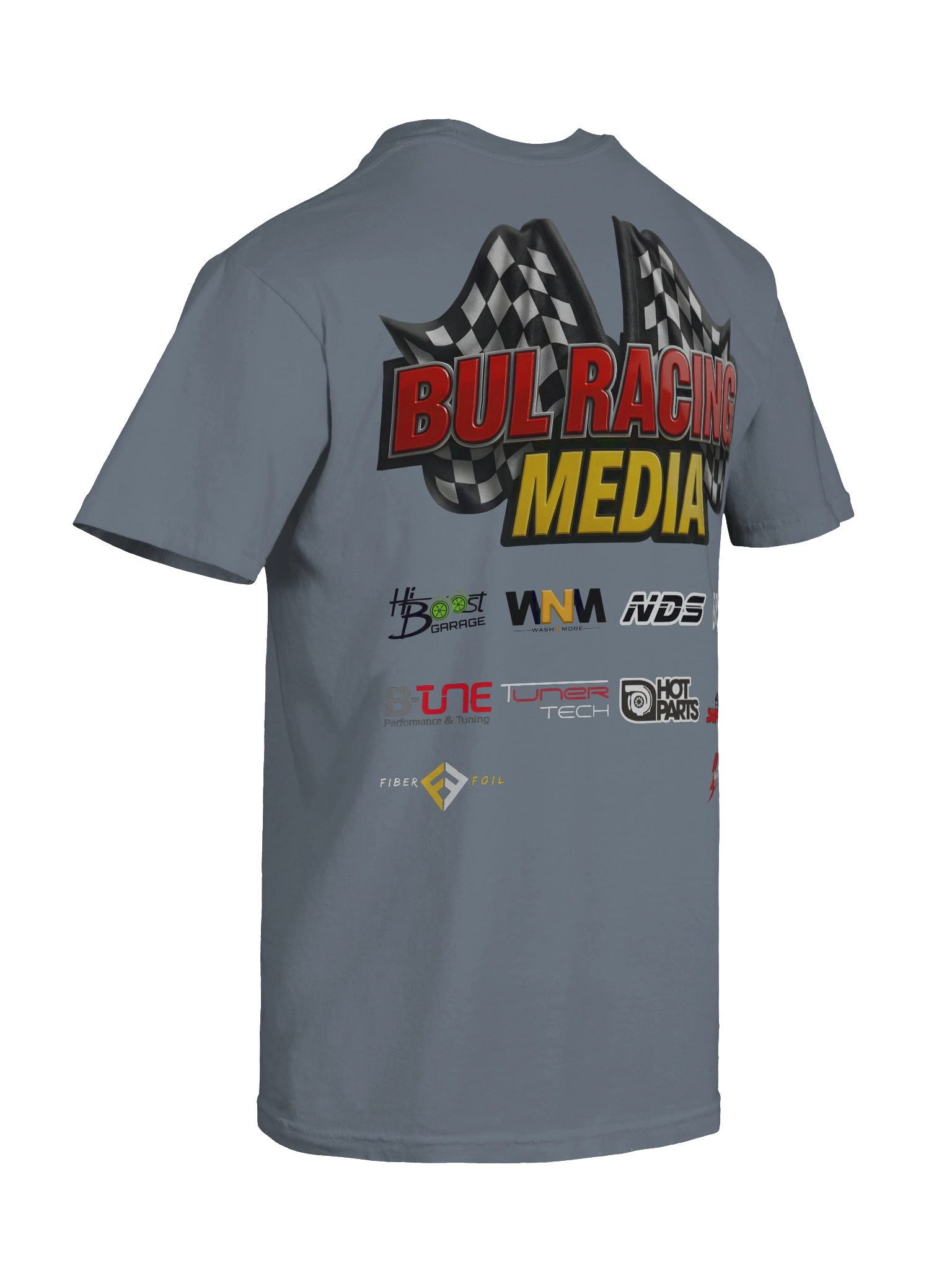 BULRACING media -Dyed Heavyweight T-Shirt Team - 3027d310-c1fb-41b7-a772-d1a1e8f02a62