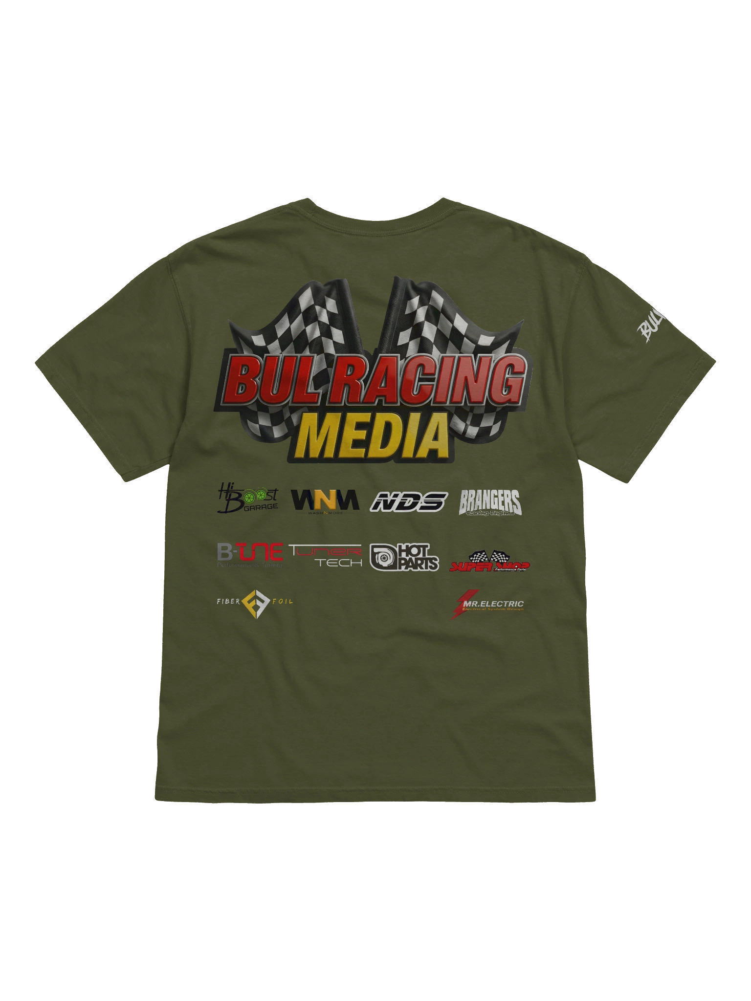 BULRACING media -Dyed Heavyweight T-Shirt Team - 3c3dbf41-f0d2-433a-b78d-1bfc1fa4337e