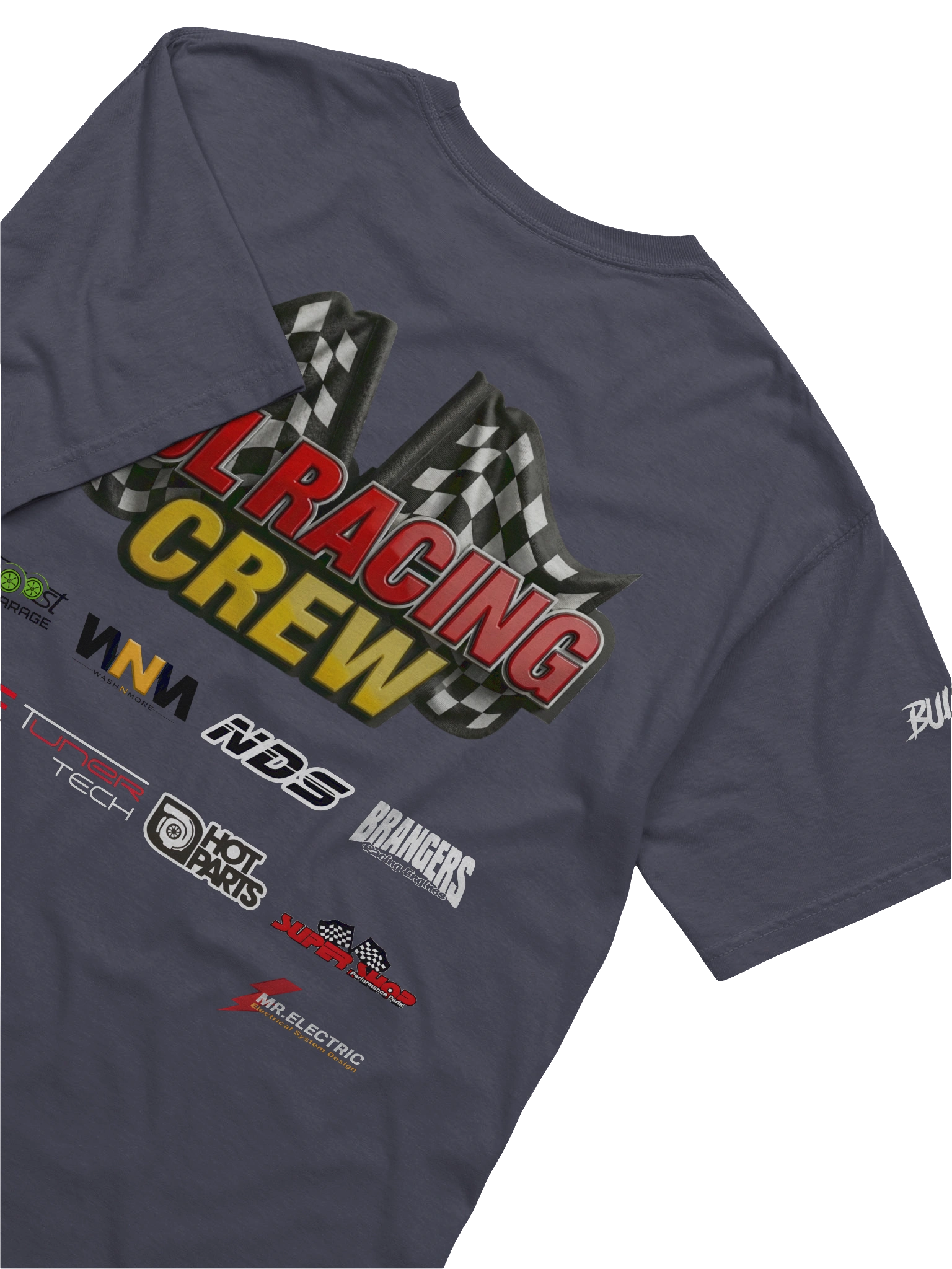 BULRACING CREW-Dyed Heavyweight T-Shirt Team - 4613321b-074f-4e47-93d2-24e6447f03e3