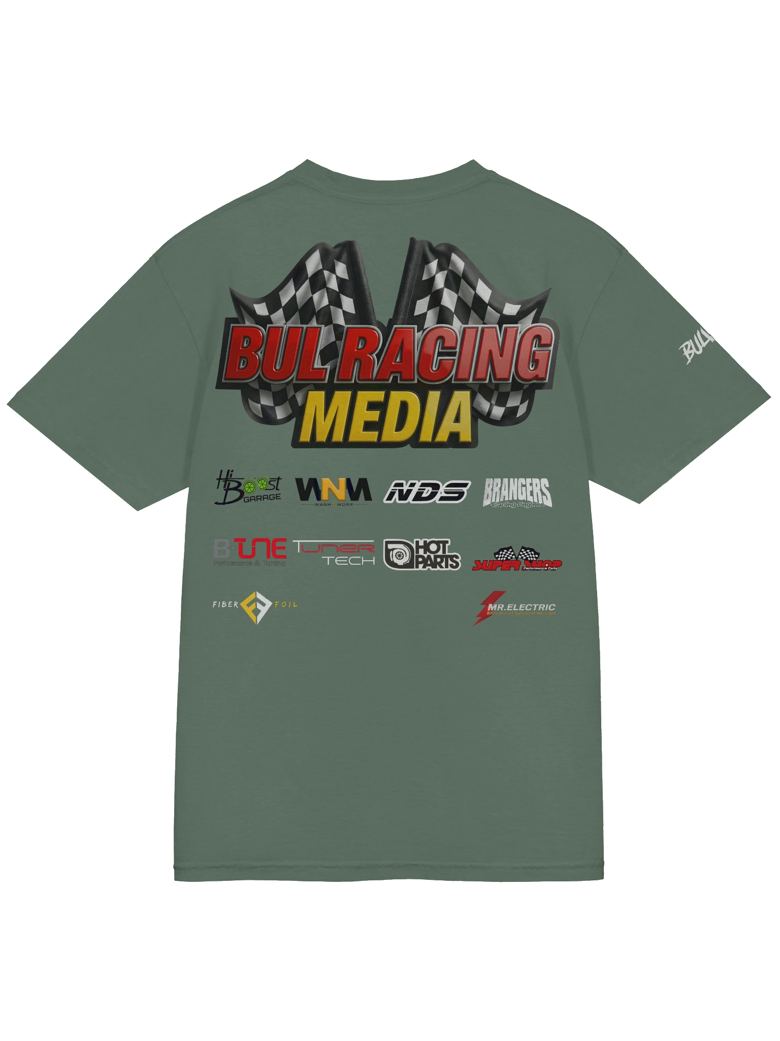 BULRACING media -Dyed Heavyweight T-Shirt Team - 730e39a7-39c4-4e09-b902-816ac527e71e