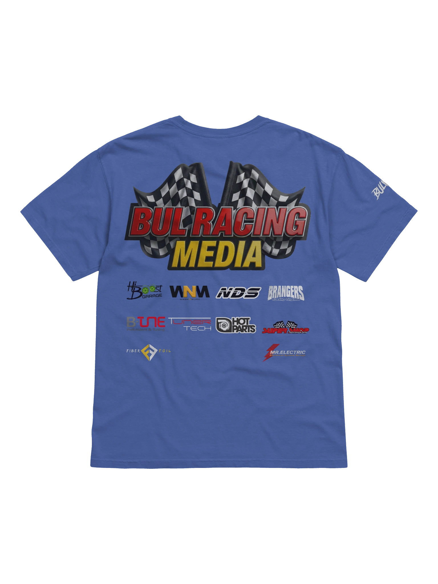 BULRACING media -Dyed Heavyweight T-Shirt Team - 7d33e94a-69b3-438e-9566-a00ad40efbdd