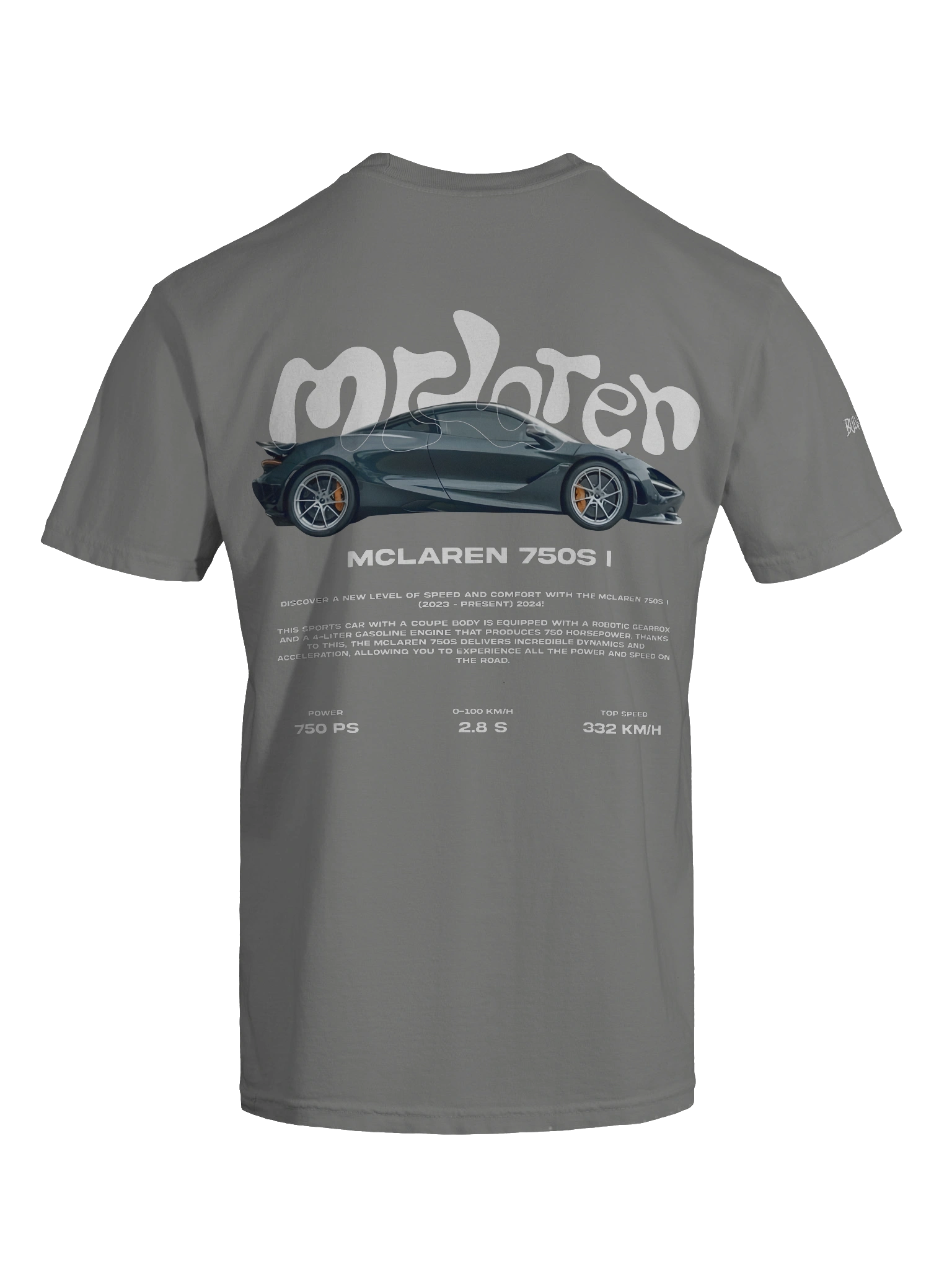 Mclaren 750S I Tee - Bulvant - 7db3cc4b-e68a-4537-b916-53b3a7e7222f