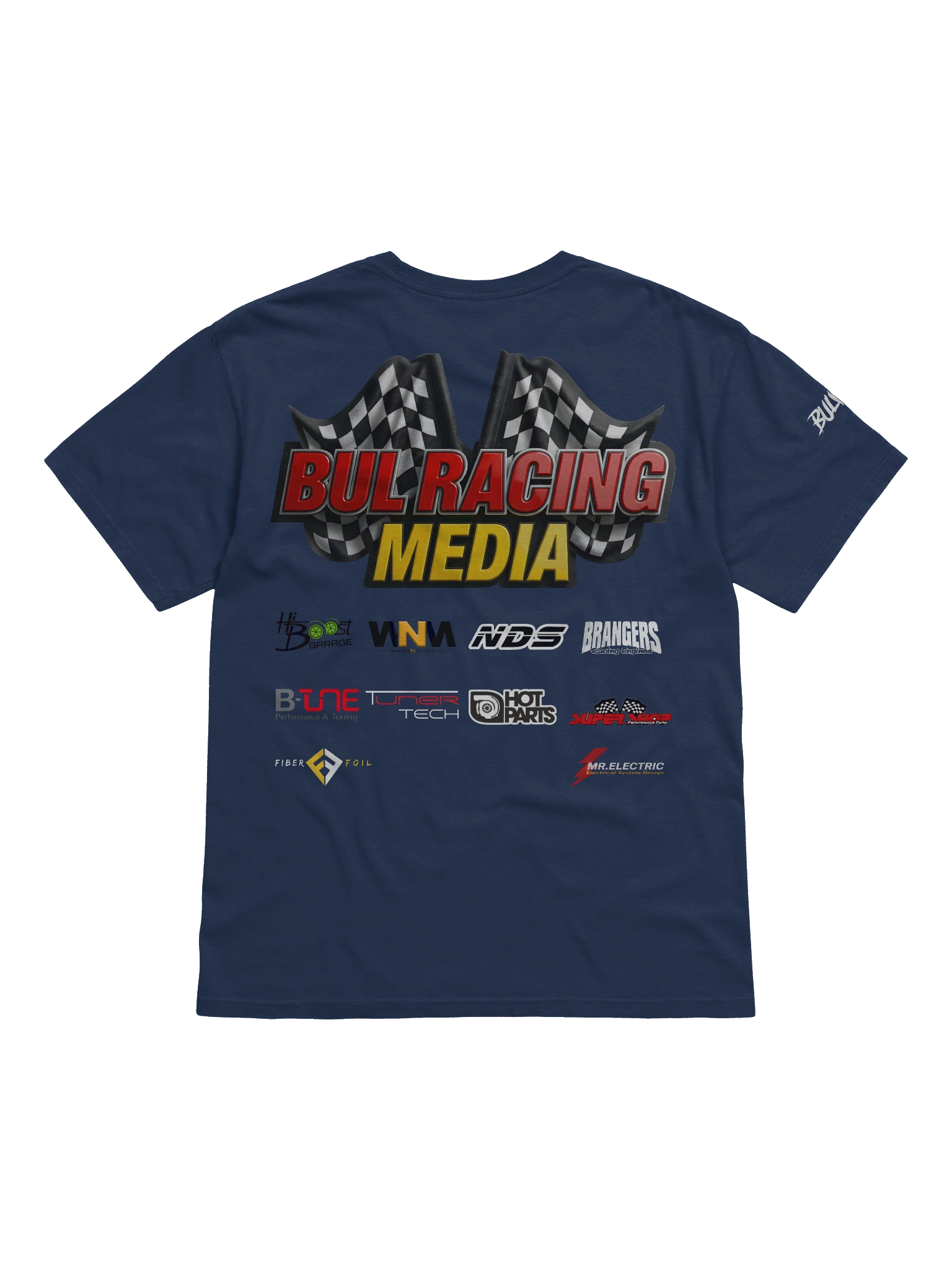 BULRACING media -Dyed Heavyweight T-Shirt Team - 8331c0b0-50d2-44f7-88fe-257e314536df
