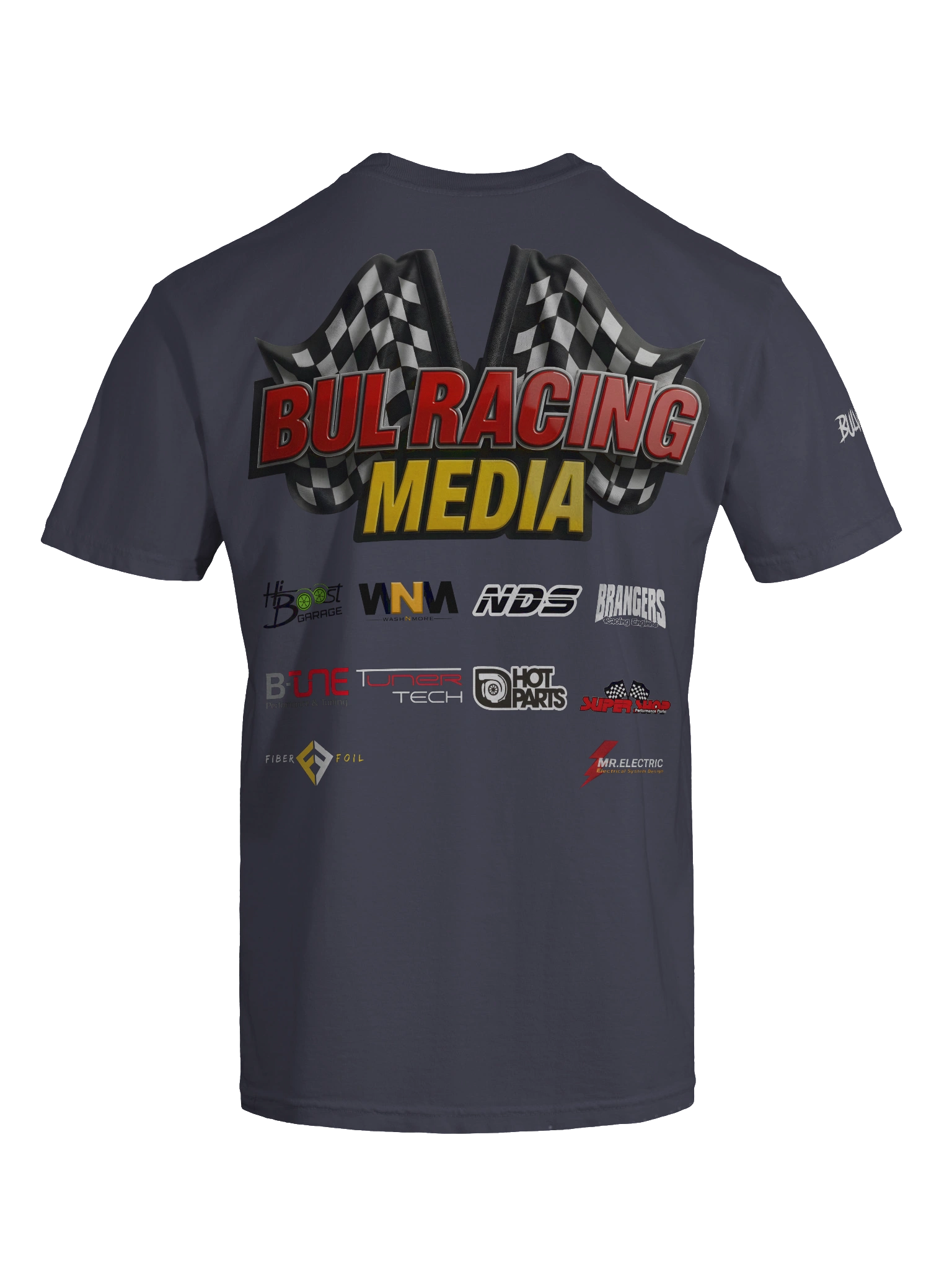 BULRACING media -Dyed Heavyweight T-Shirt Team - 8687e92b-5b53-46c5-9f54-d7cd2d887986