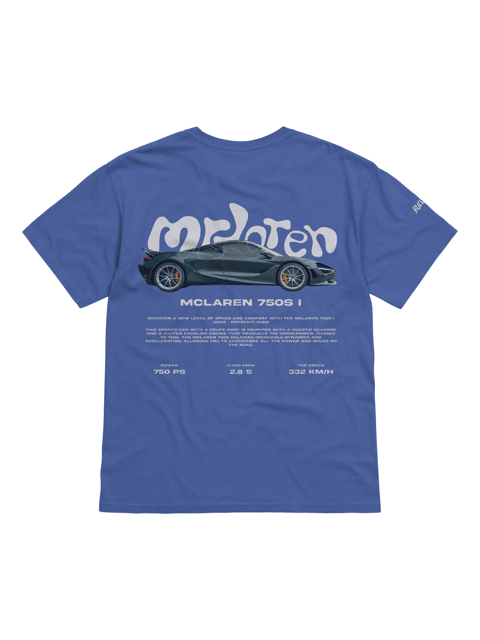 Mclaren 750S I Tee - Bulvant - 8ada733c-b63e-4a3c-ab4b-79c1ff58de7e