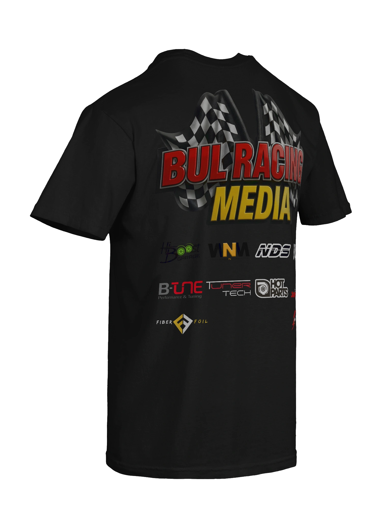 BULRACING media -Dyed Heavyweight T-Shirt Team - 90d7f7de-6bfd-41af-9c0e-2f2c65945c3d