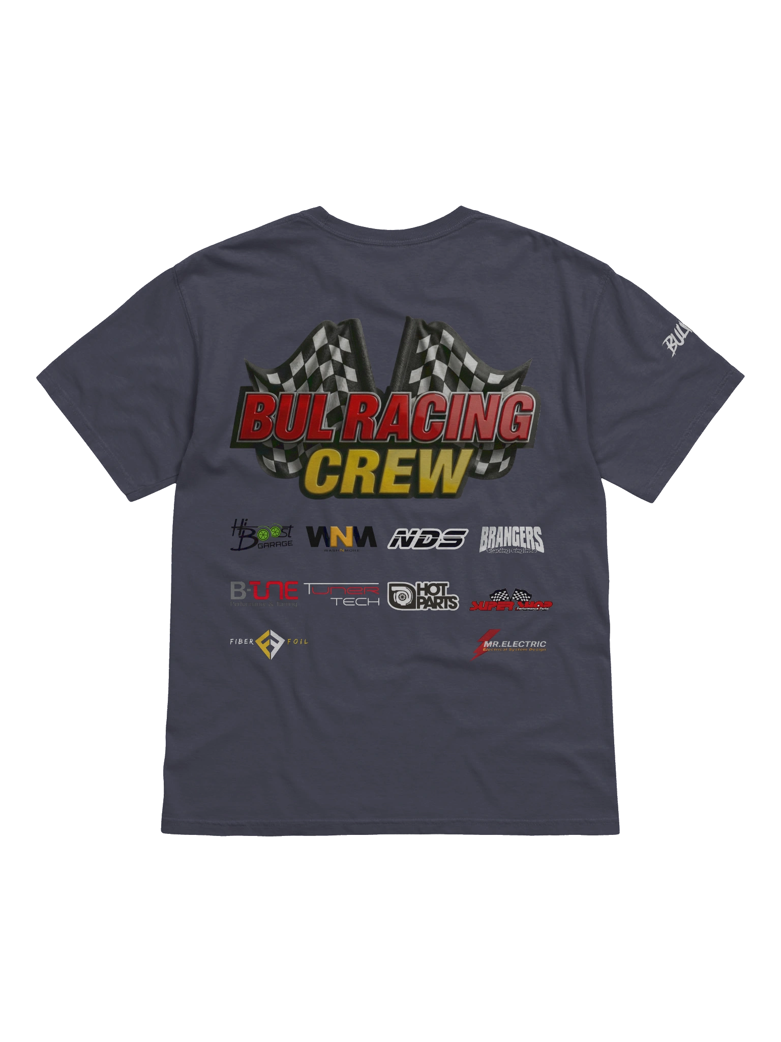 BULRACING CREW-Dyed Heavyweight T-Shirt Team - 9d31137d-e69e-4bb2-8dd4-47b2ad1c649a