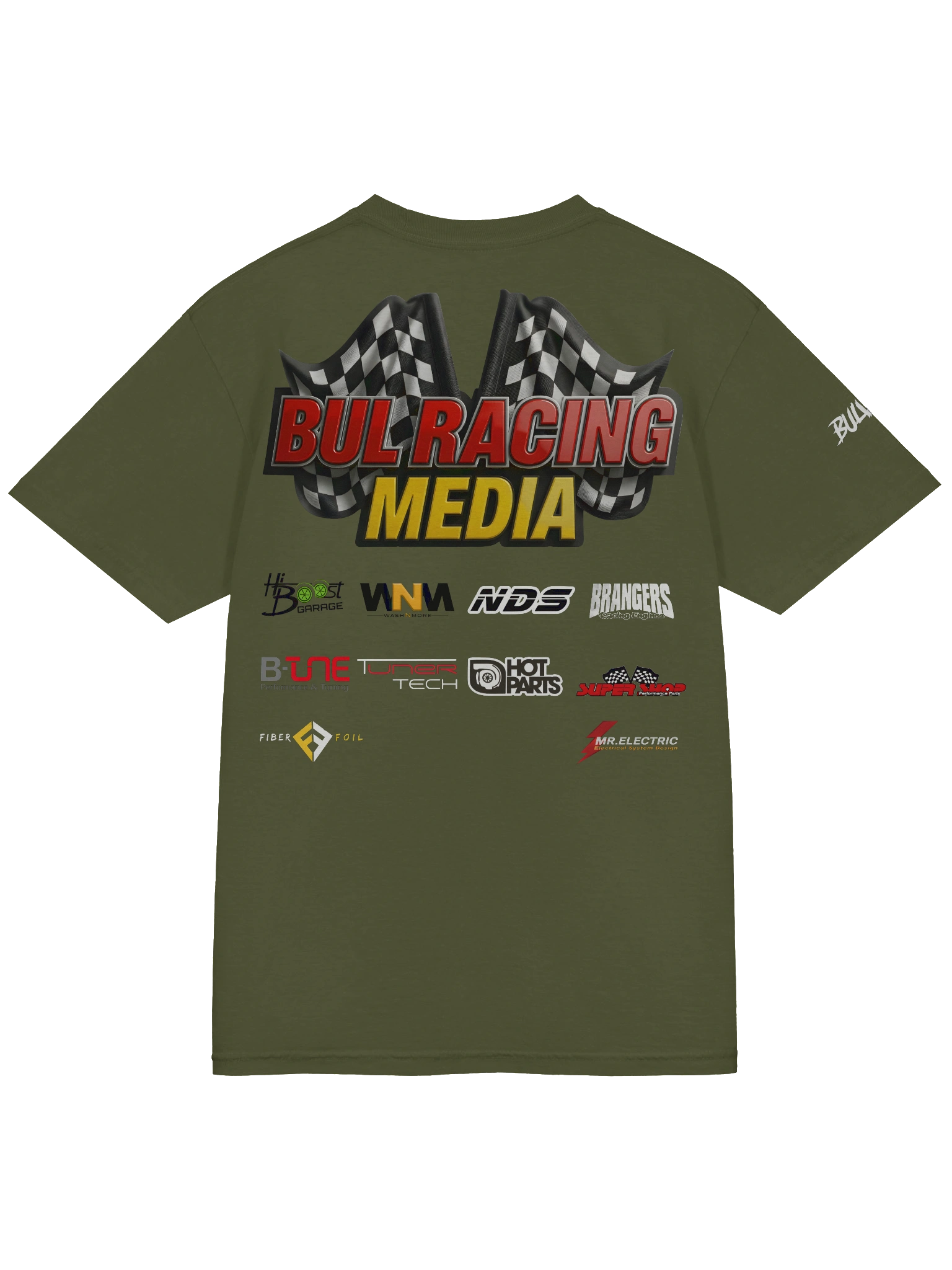 BULRACING media -Dyed Heavyweight T-Shirt Team - a2f2a184-f6c3-4e38-b87b-4d6f28717bb8