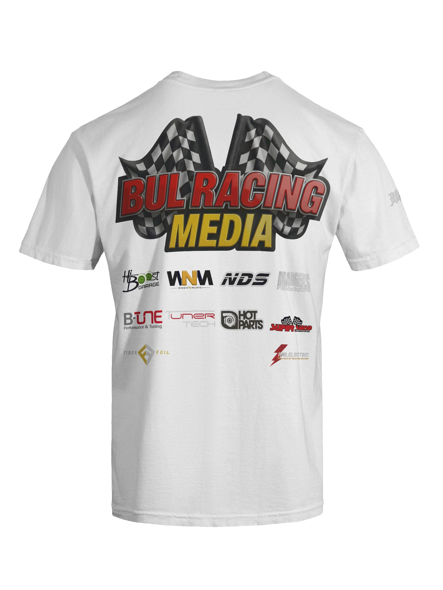 BULRACING media -Dyed Heavyweight T-Shirt Team - a788991c-de1b-4f21-92a2-54565d30f66d
