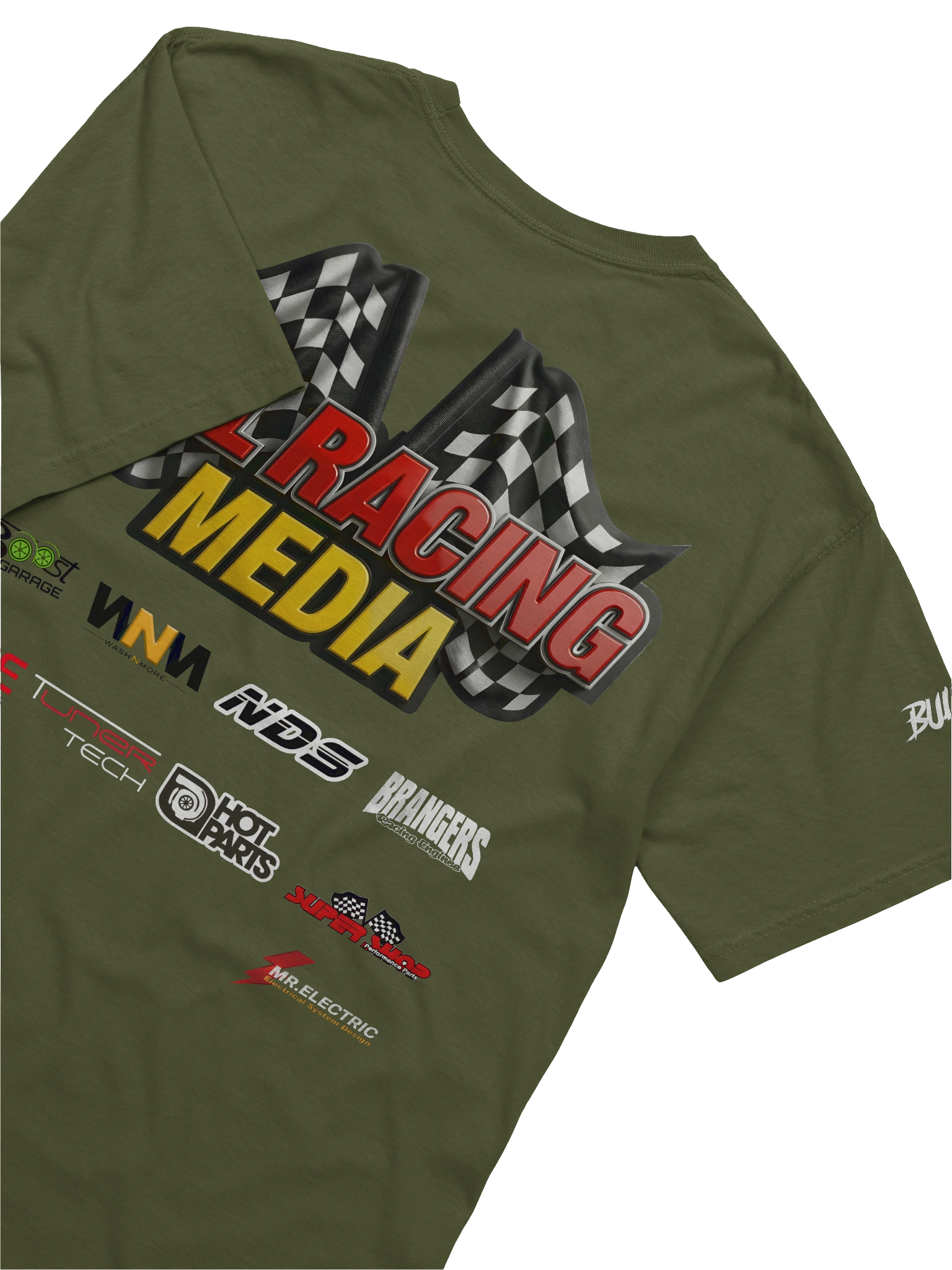 BULRACING media -Dyed Heavyweight T-Shirt Team - cce545ba-5c10-44dc-b8e2-40a1bb557055
