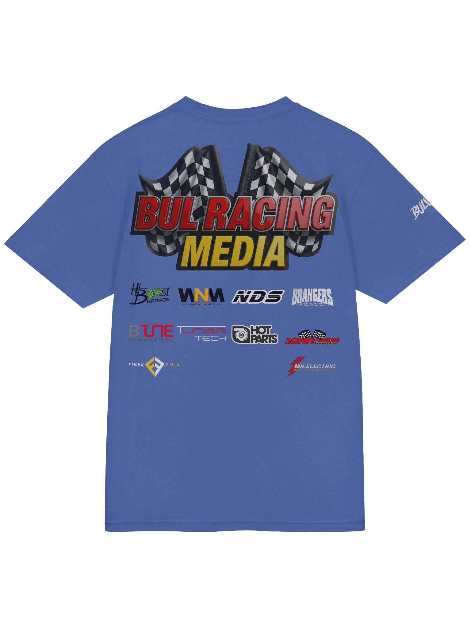 BULRACING media -Dyed Heavyweight T-Shirt Team - ef0be2a3-314b-44dd-938e-7c27e282ff35
