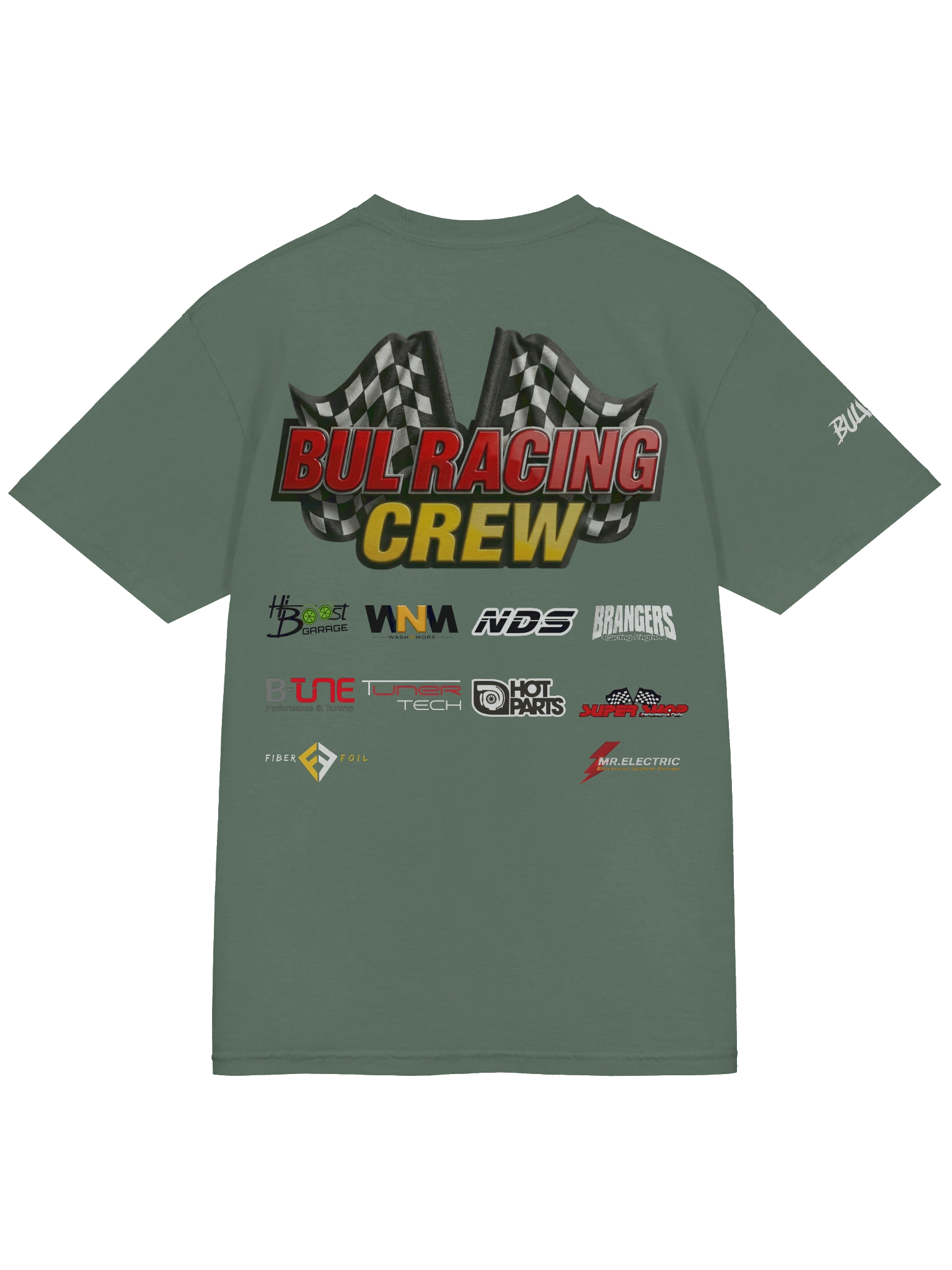 BULRACING CREW-Dyed Heavyweight T-Shirt Team - fa2ad861-1f41-4b02-adb7-23eda745784c
