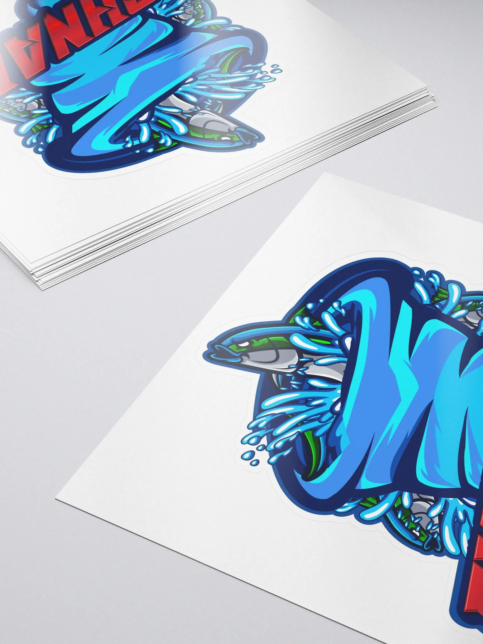 【スリーブ保管】Fisher's マサイ JOYSOUND ステッカー Fishnado Sticker | Real Civil Engineer