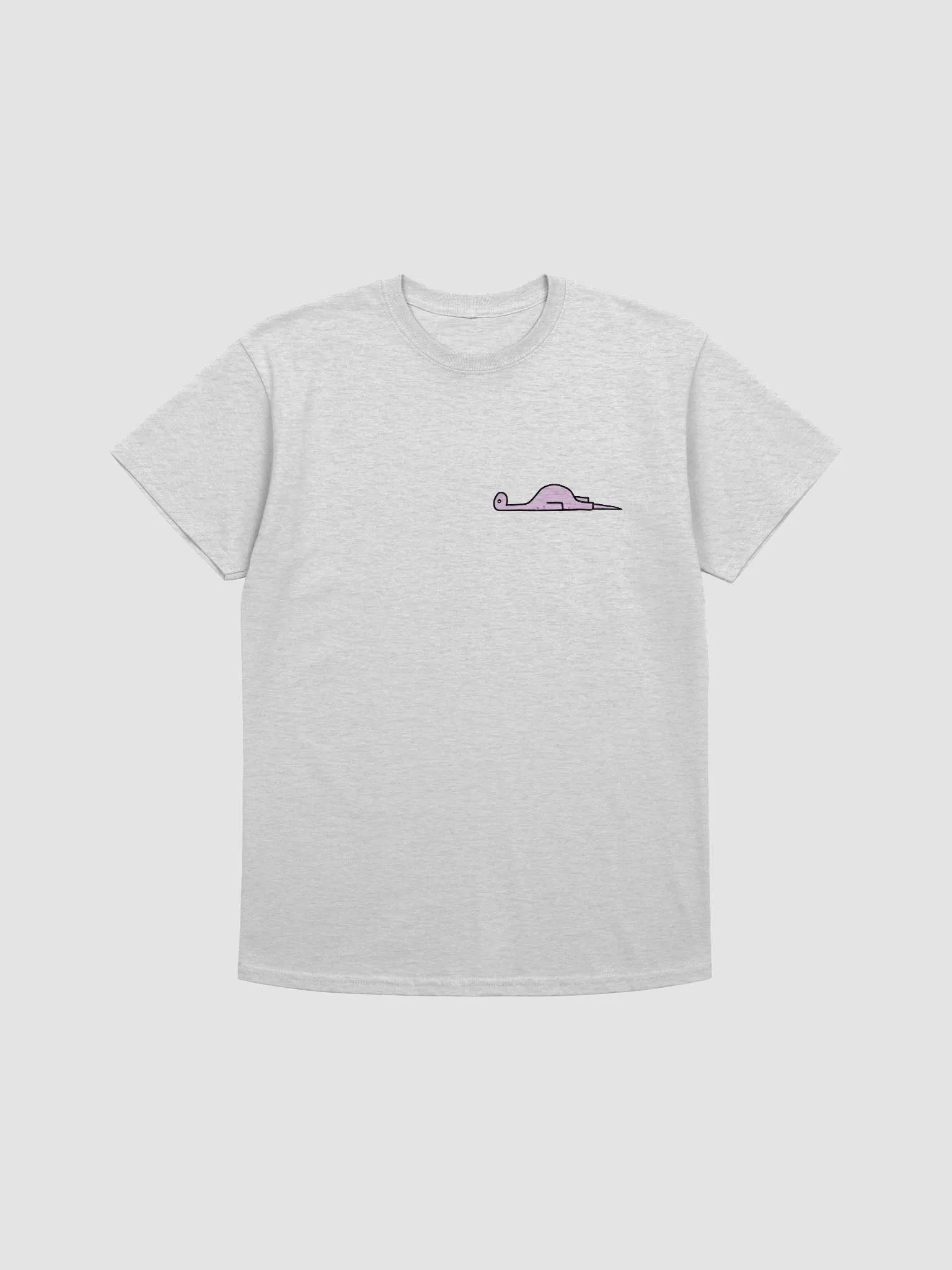 Pink Dino Laying Crest - T-Shirt | ADHDinos