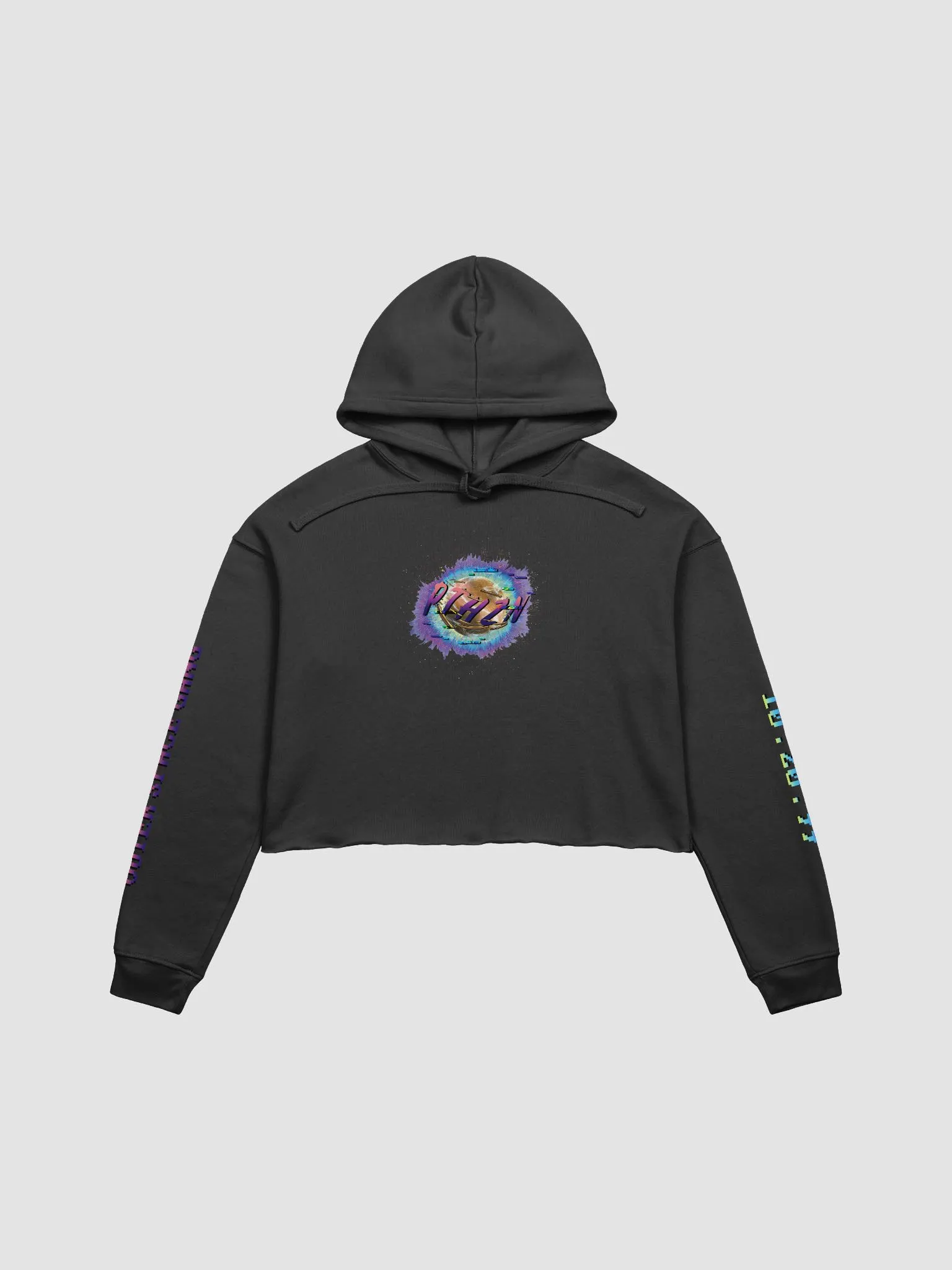 O.U.T.E.R.S.P.A.C.E Crop Top Hoodie | JaelensFries
