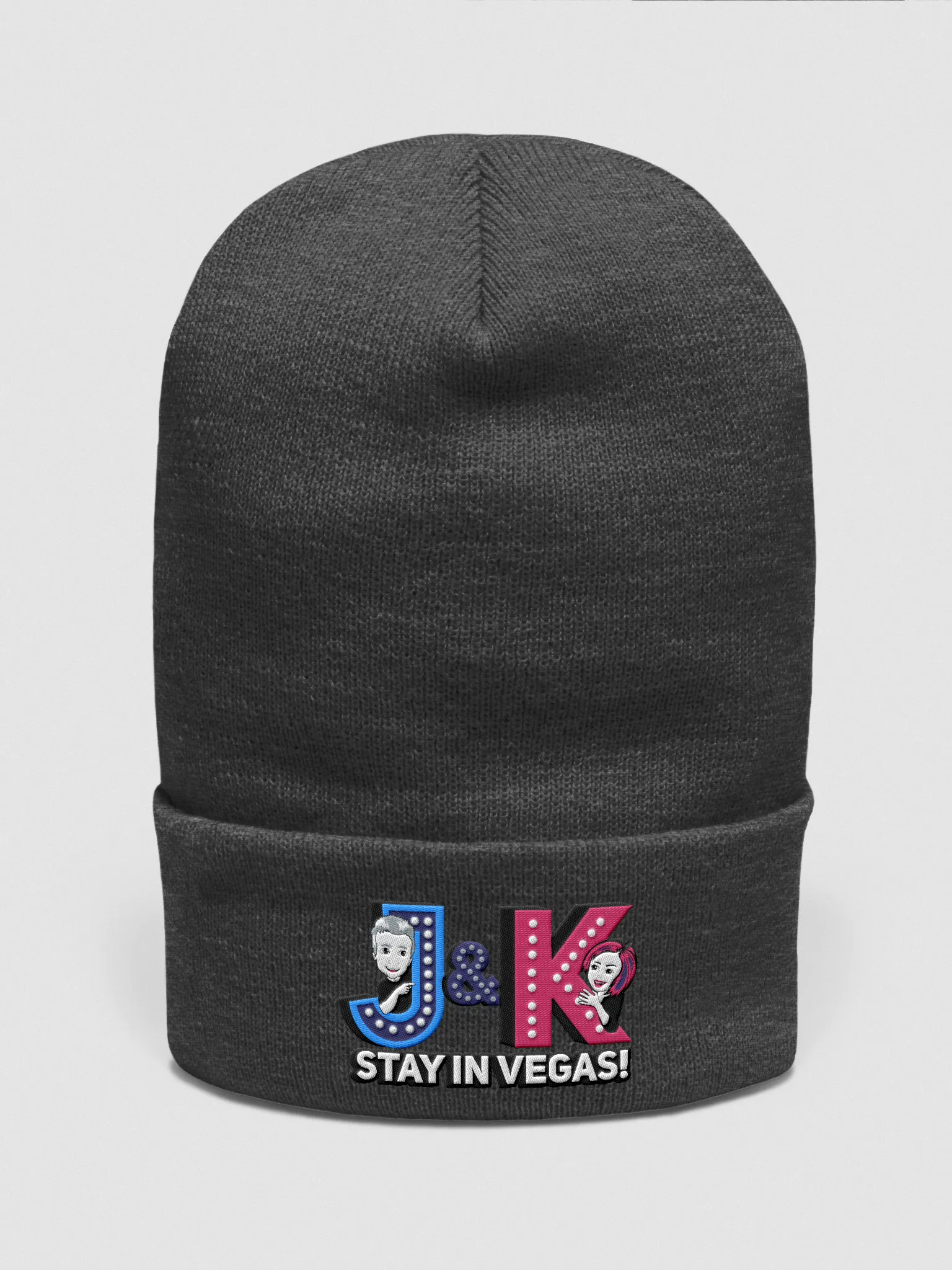 J&K Stay in Vegas Cuffed Beanie | jkstayinvegas