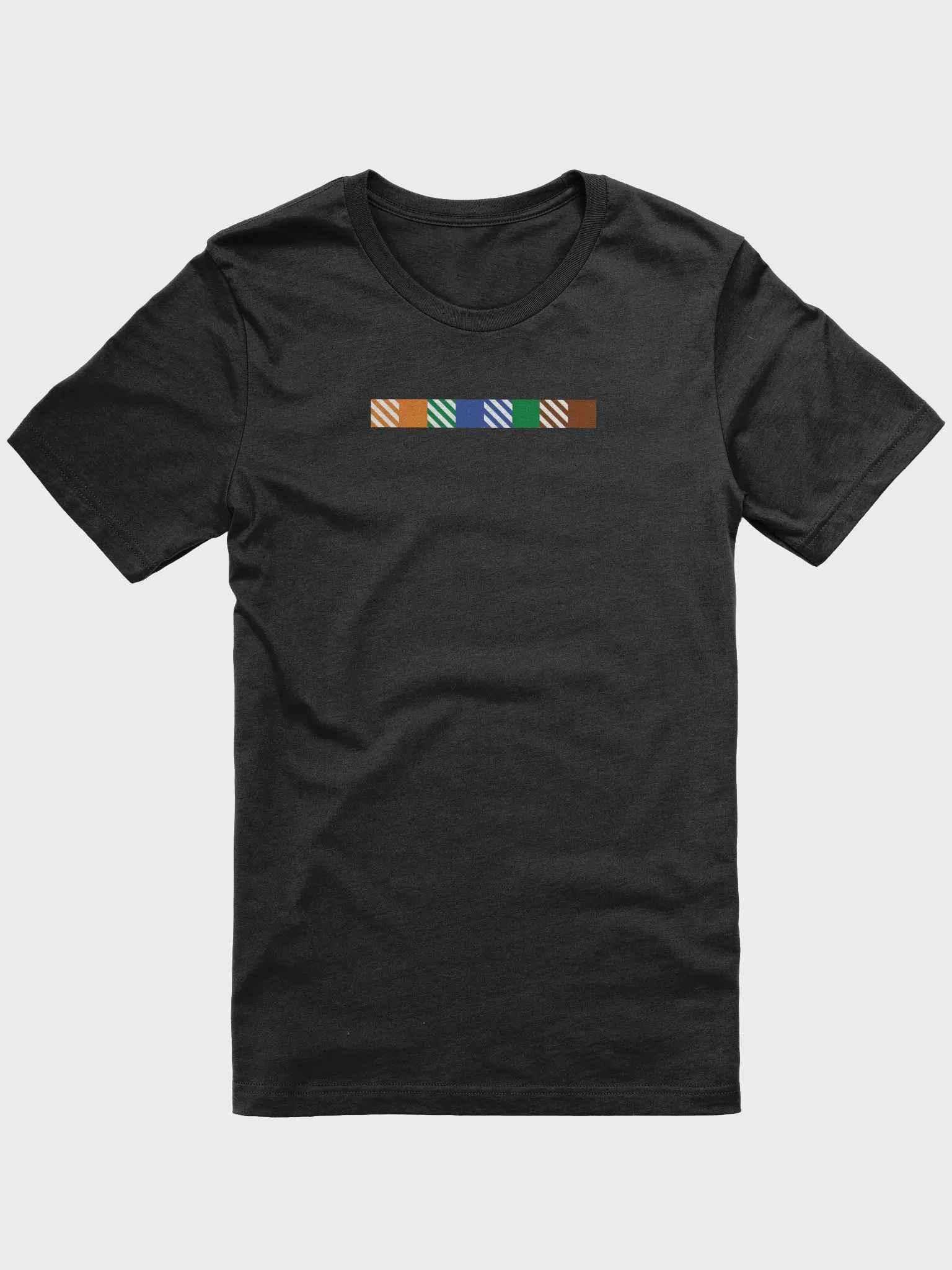 【in a row】[UNISEX] The8 Tape T-shirt unisex-staple-t-shirt-black-