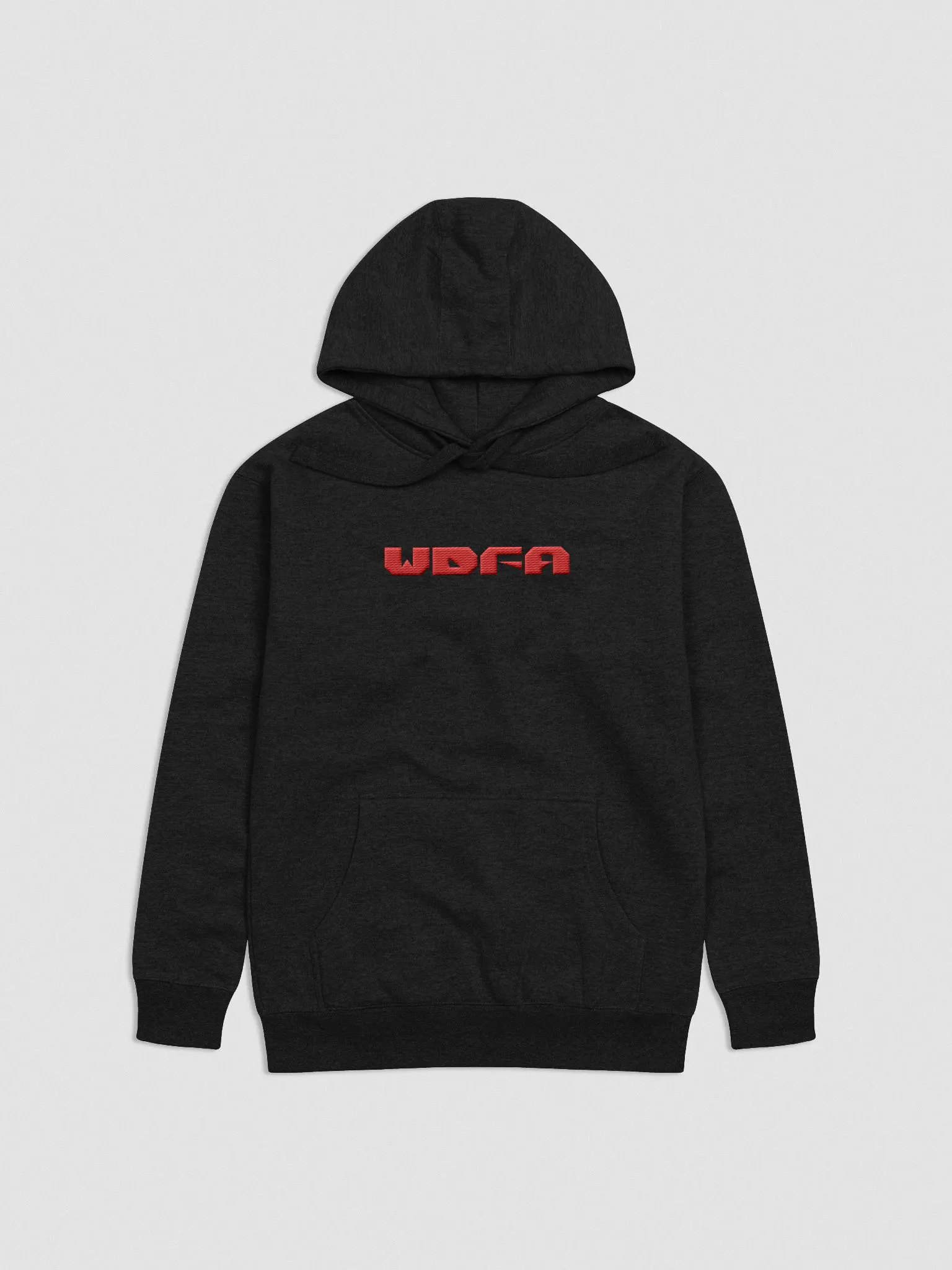 WDFA Logo Hoodie (Red Embroidered) | WDFA SHOP