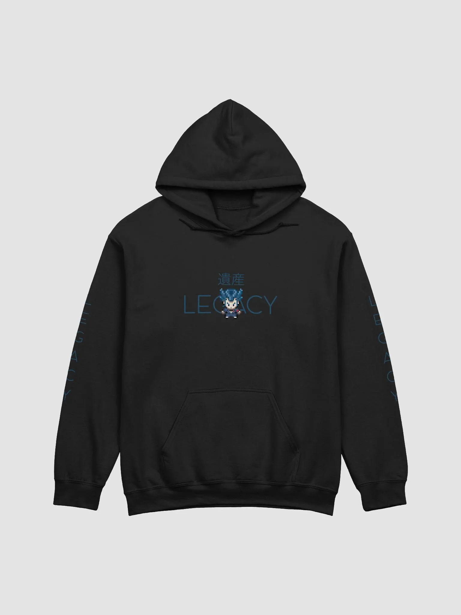 パーカー スウェット ダーティ damage word hoodie WAVE DESIGN deformation logo hoodie／オリジナルロゴデザイン