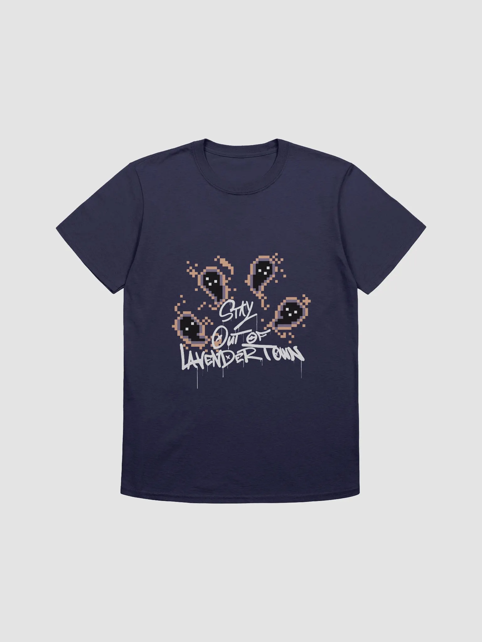 STAY OUT OF LAVENDER TOWN T-Shirt (White Print) | WDFA SHOP