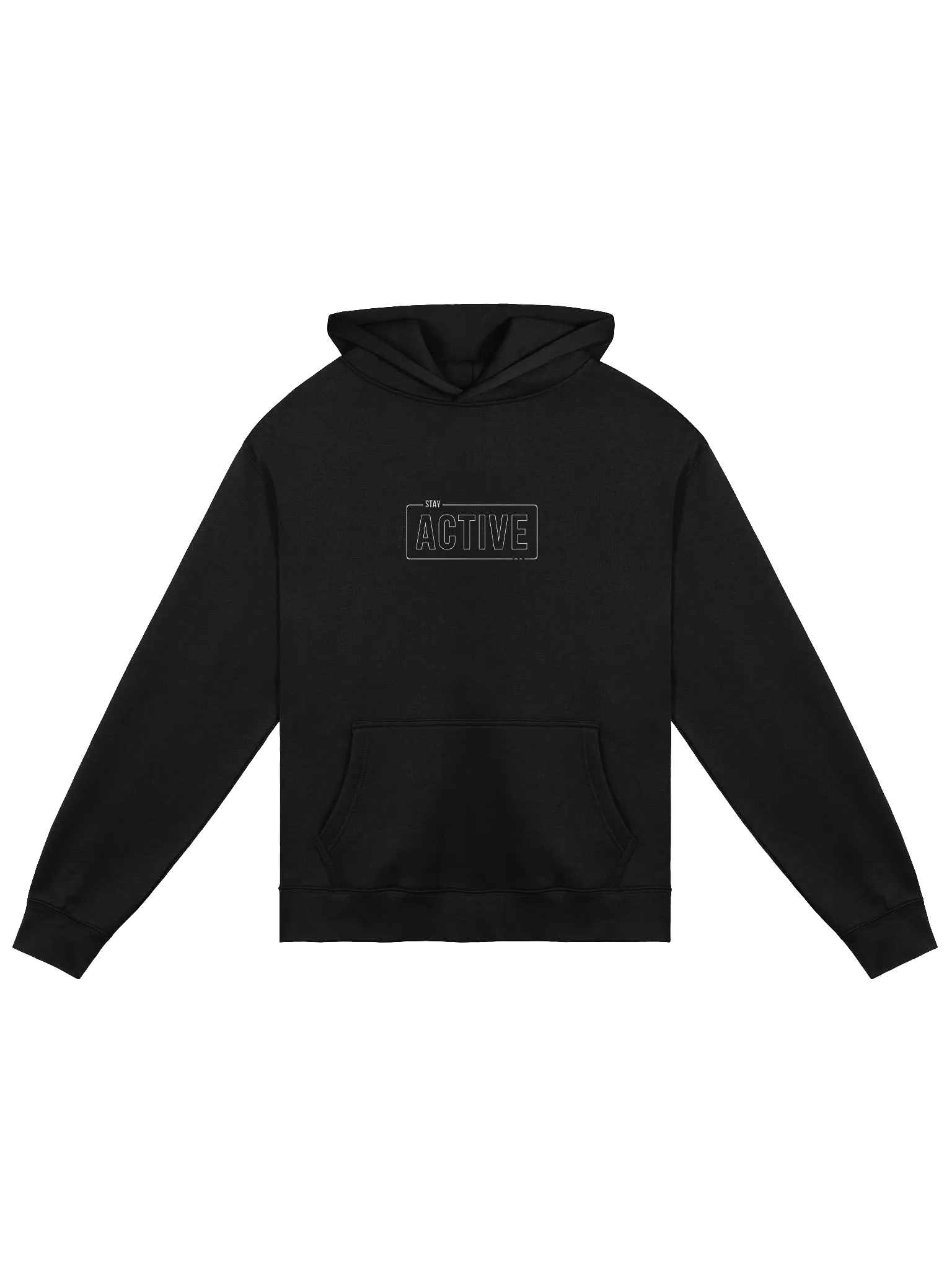 Stay ACTIVE Oversized Hoodie | HicksNewMedia Merch
