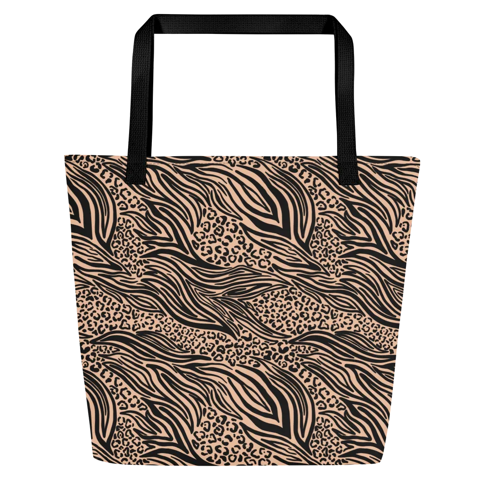 Zebra & Leopard Tote Bag | Phunky Designs