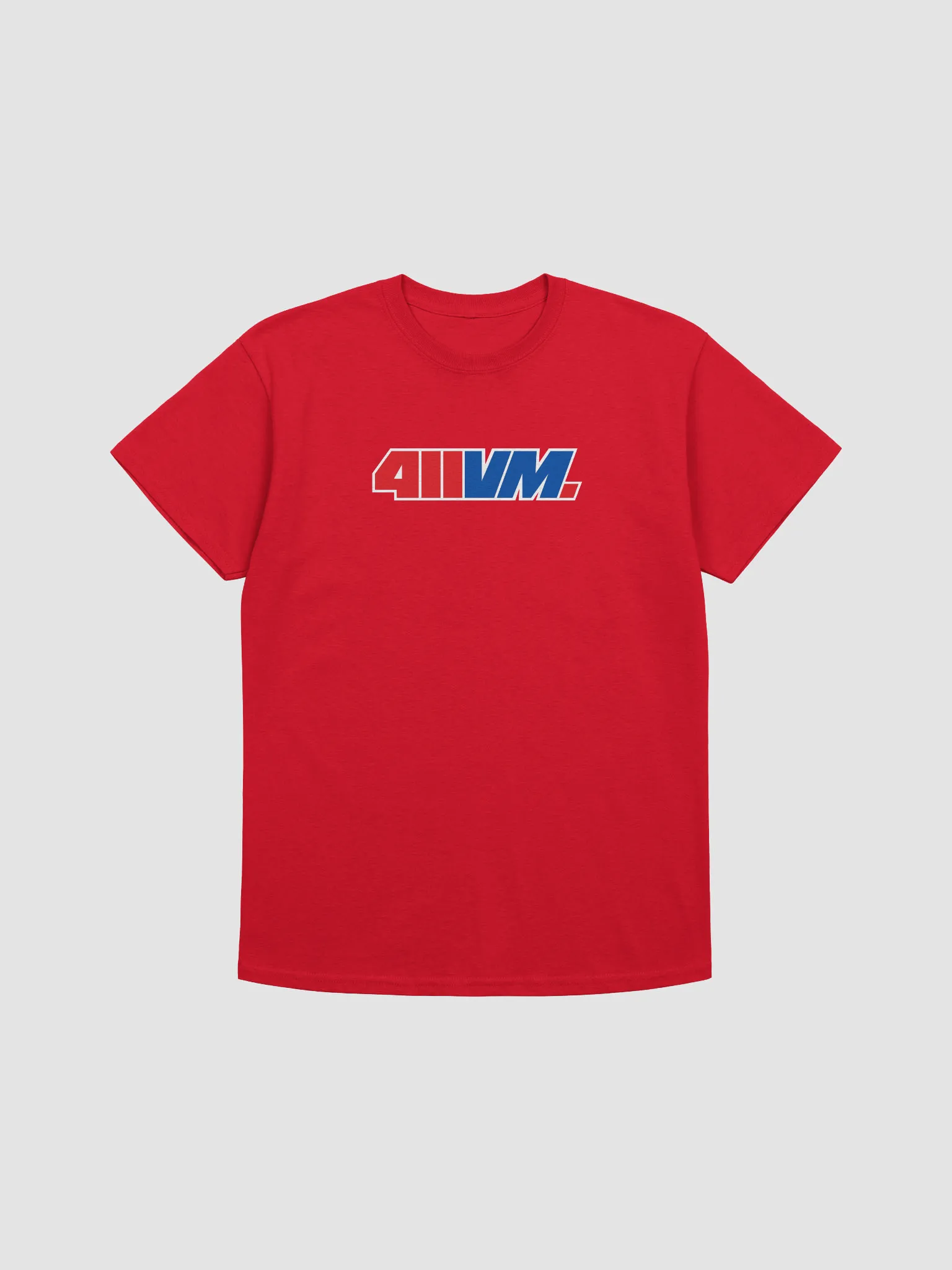 411vm Tシャツ Mサイズ 411VM Shirt | Red/Blue Logo | TransWorld SKATEboarding Store