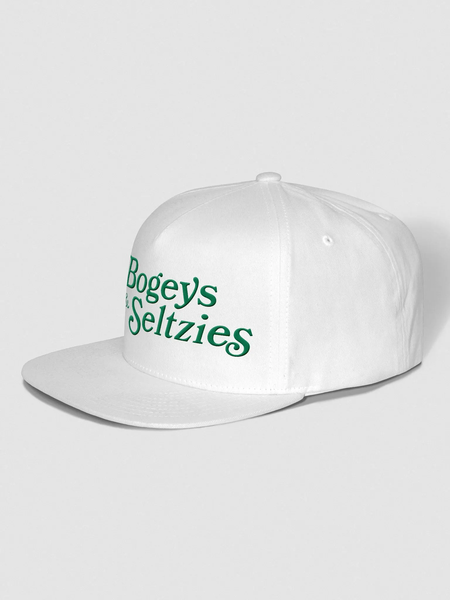 Bogeys & Seltzies Snapback Hat | Seltzpert® by Loryn Powell