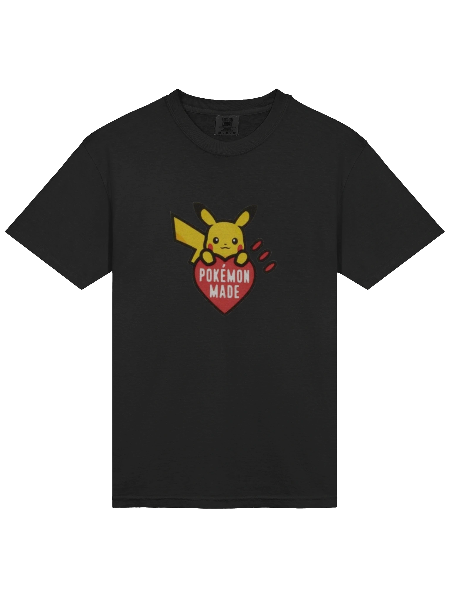 Pokemon Human Made Graphic T Shirt Black | Human made Clothing