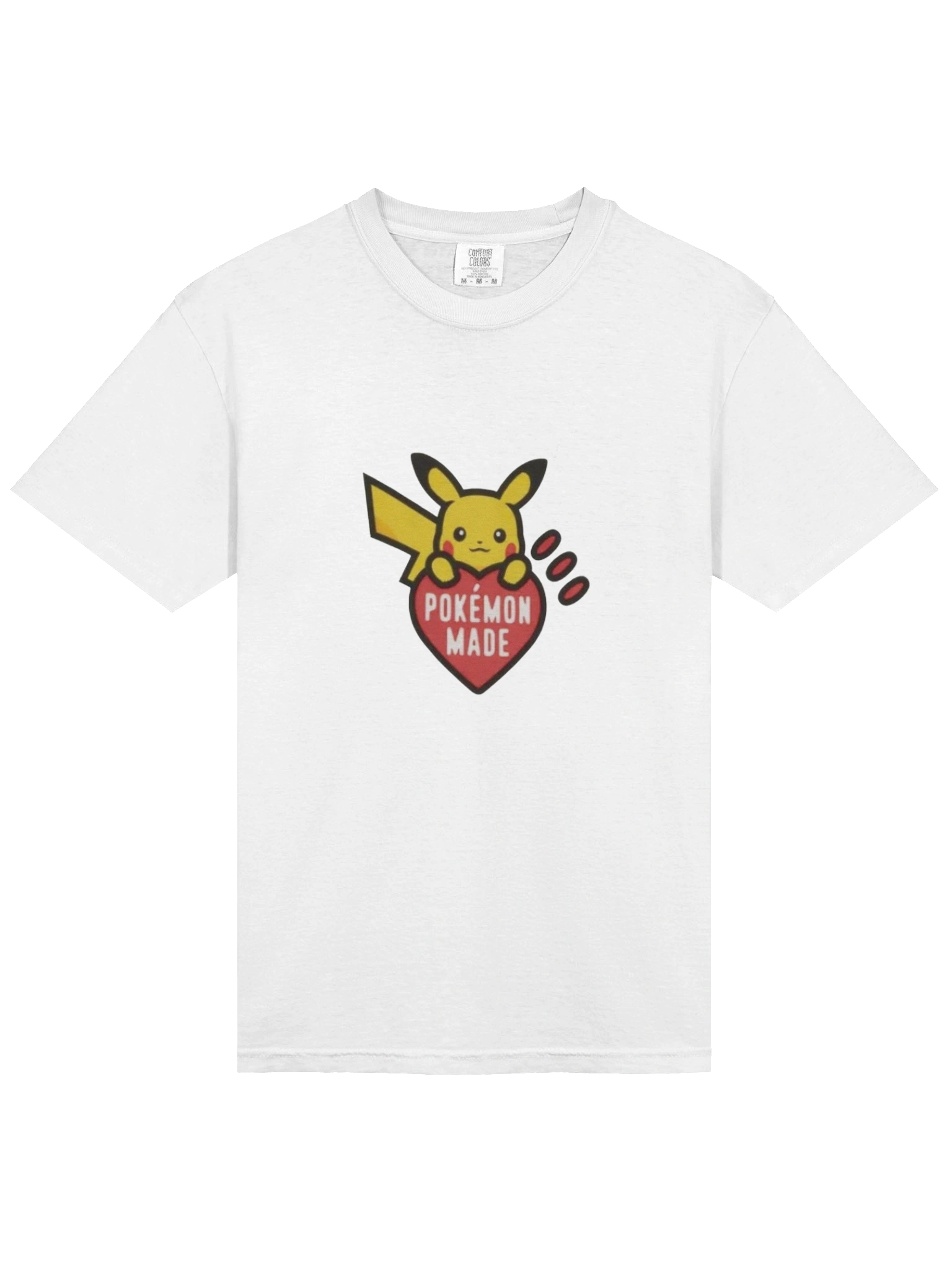 Pokemon Human Made Graphic T Shirt White | Human made Clothing