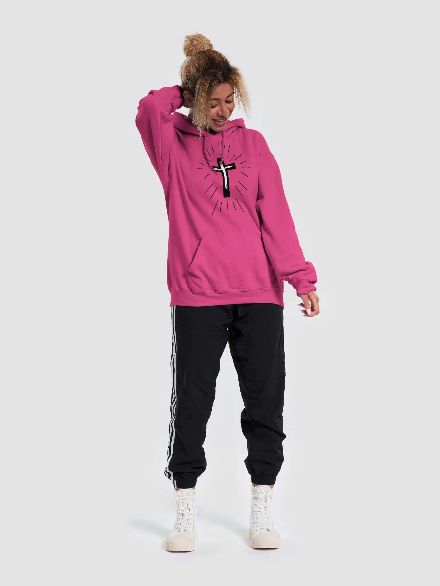 【COSYHARU】Roa brushed hoodie Fox x Kawasaki Pullover Hoodie