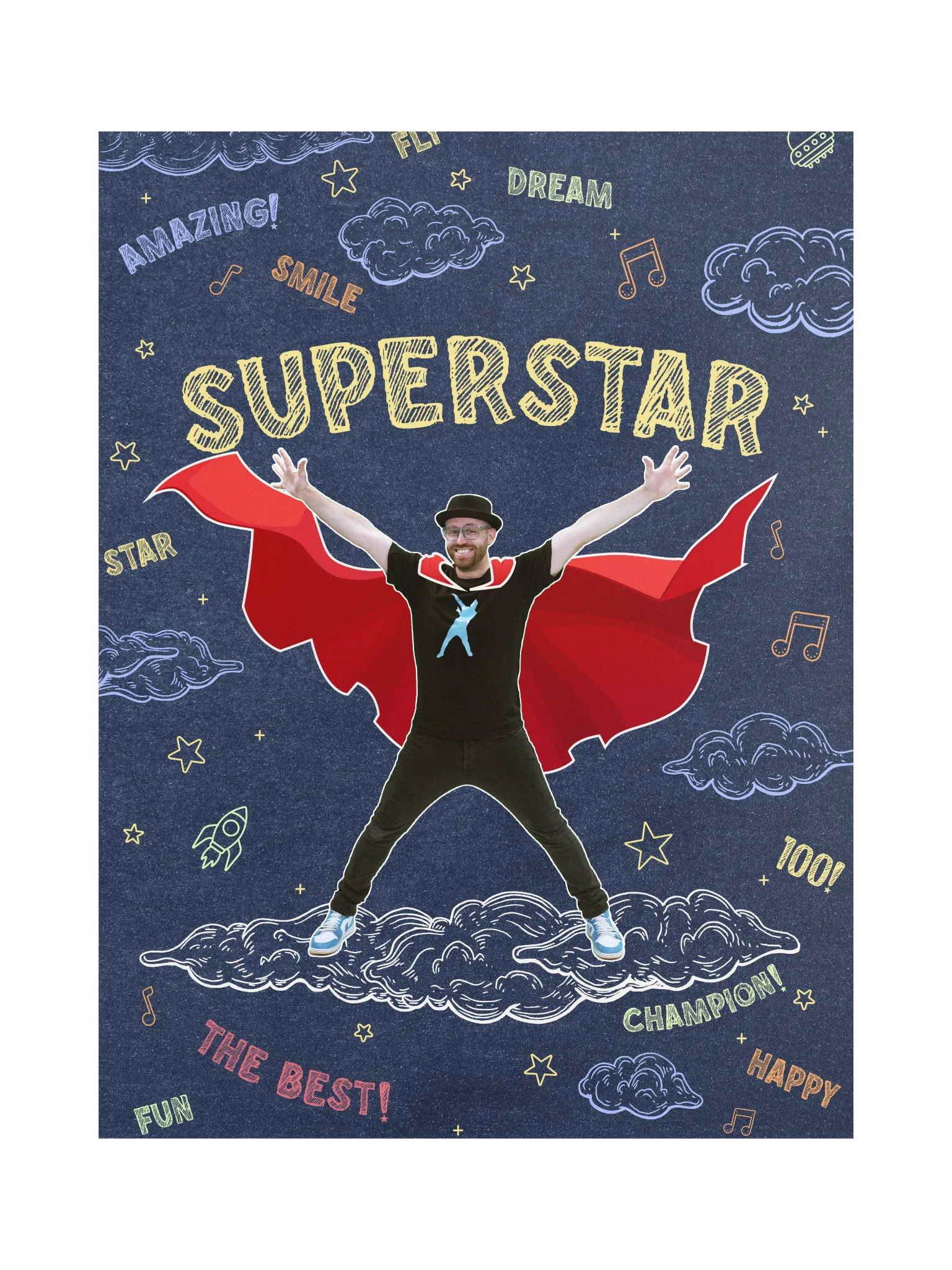Superstar Poster | DJ Raphi | DJ Raphi
