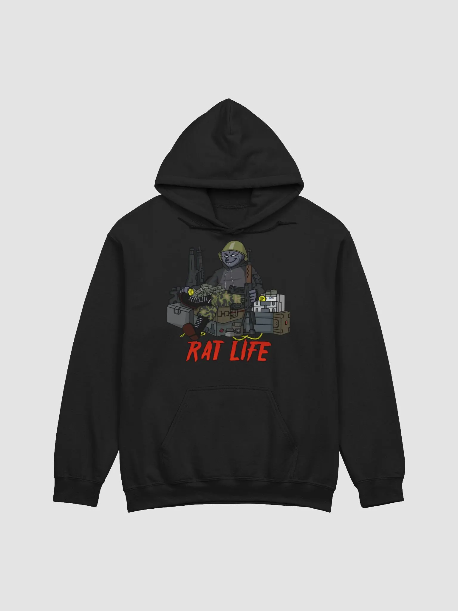 Rat Life Hoodie | SwampFoxTV