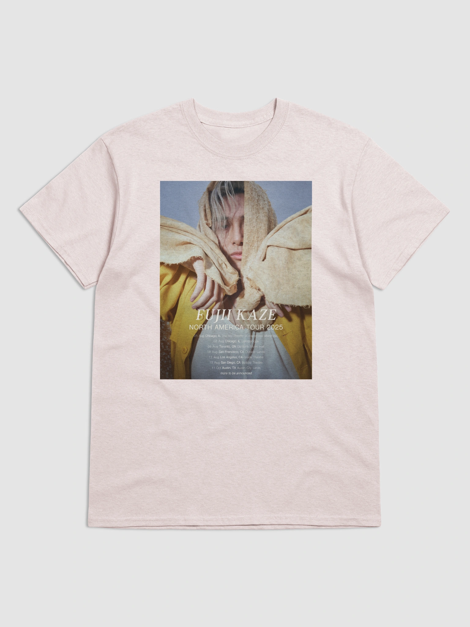 Fujii Kaze North America Tour 2025 T-Shirt | GiftApparel