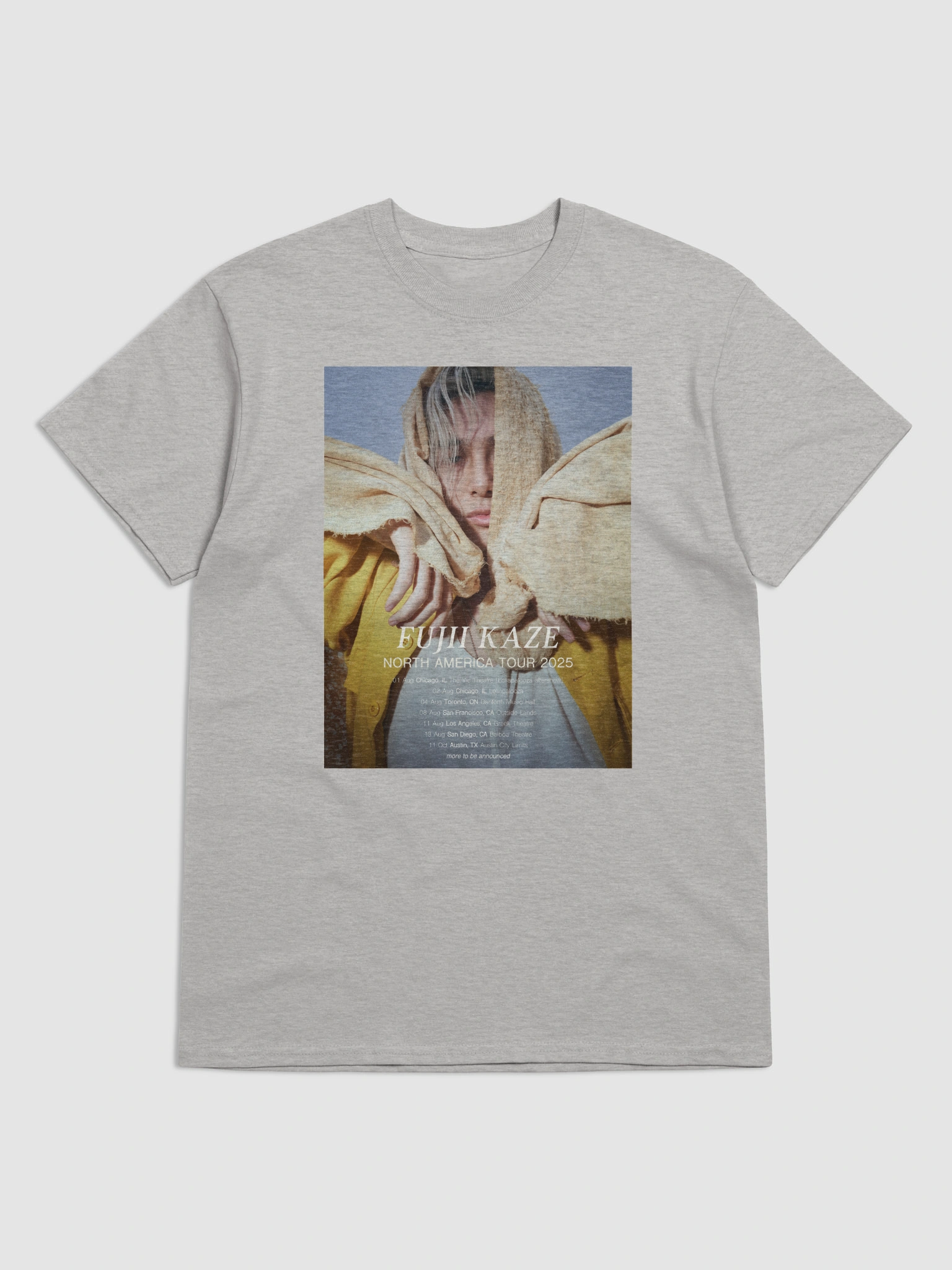 Fujii Kaze North America Tour 2025 T-Shirt | GiftApparel