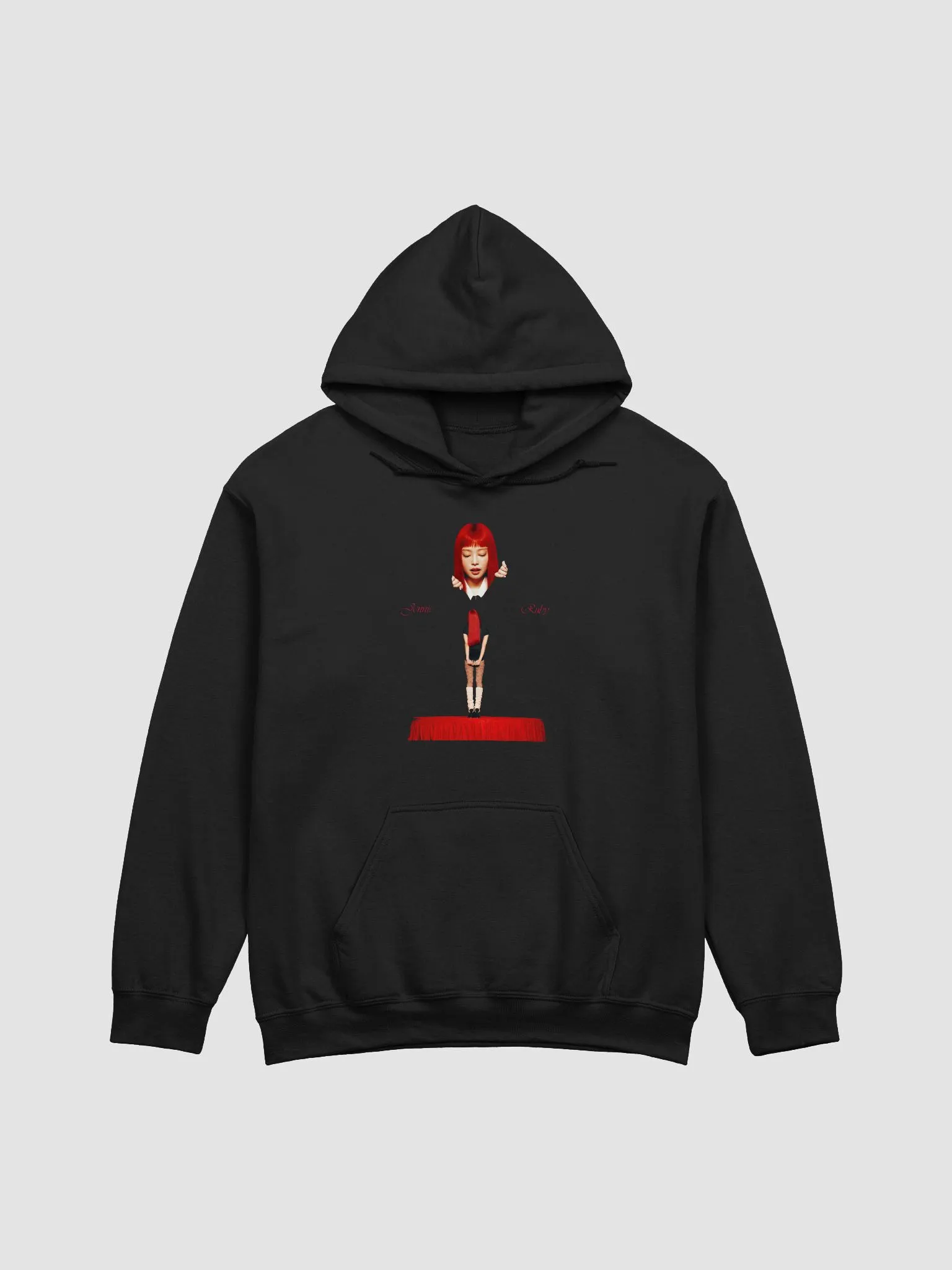 Jennie BLACKPINK Ruby Album Cover Hoodie | GiftApparel