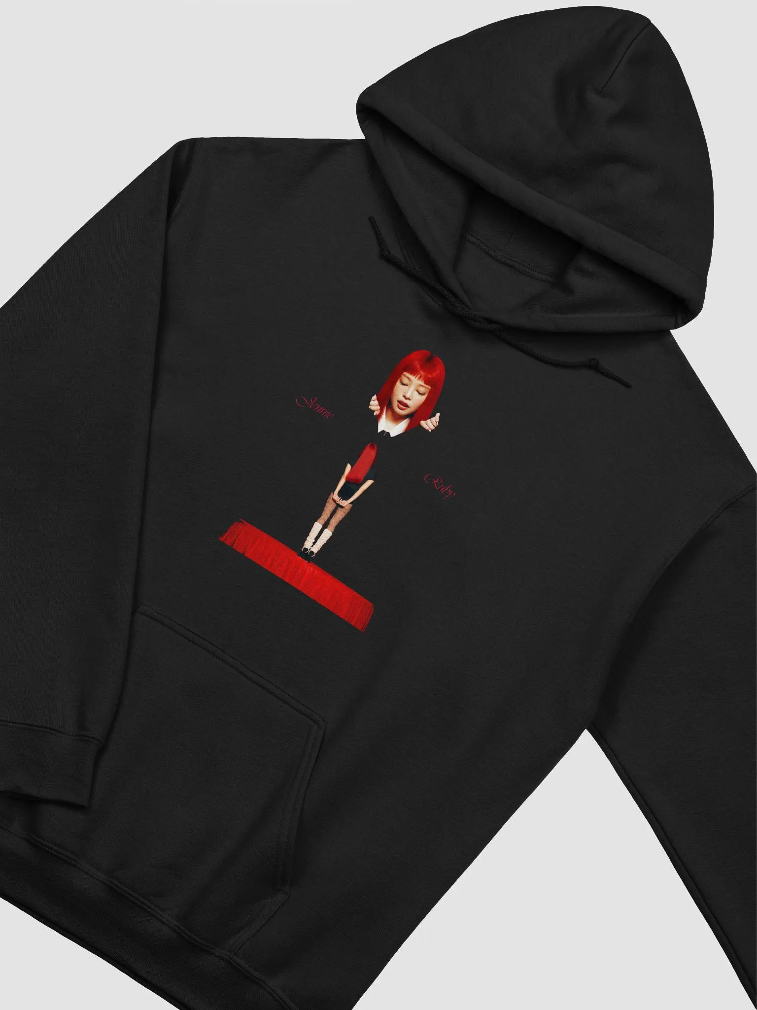 Jennie BLACKPINK Ruby Album Cover Hoodie | GiftApparel